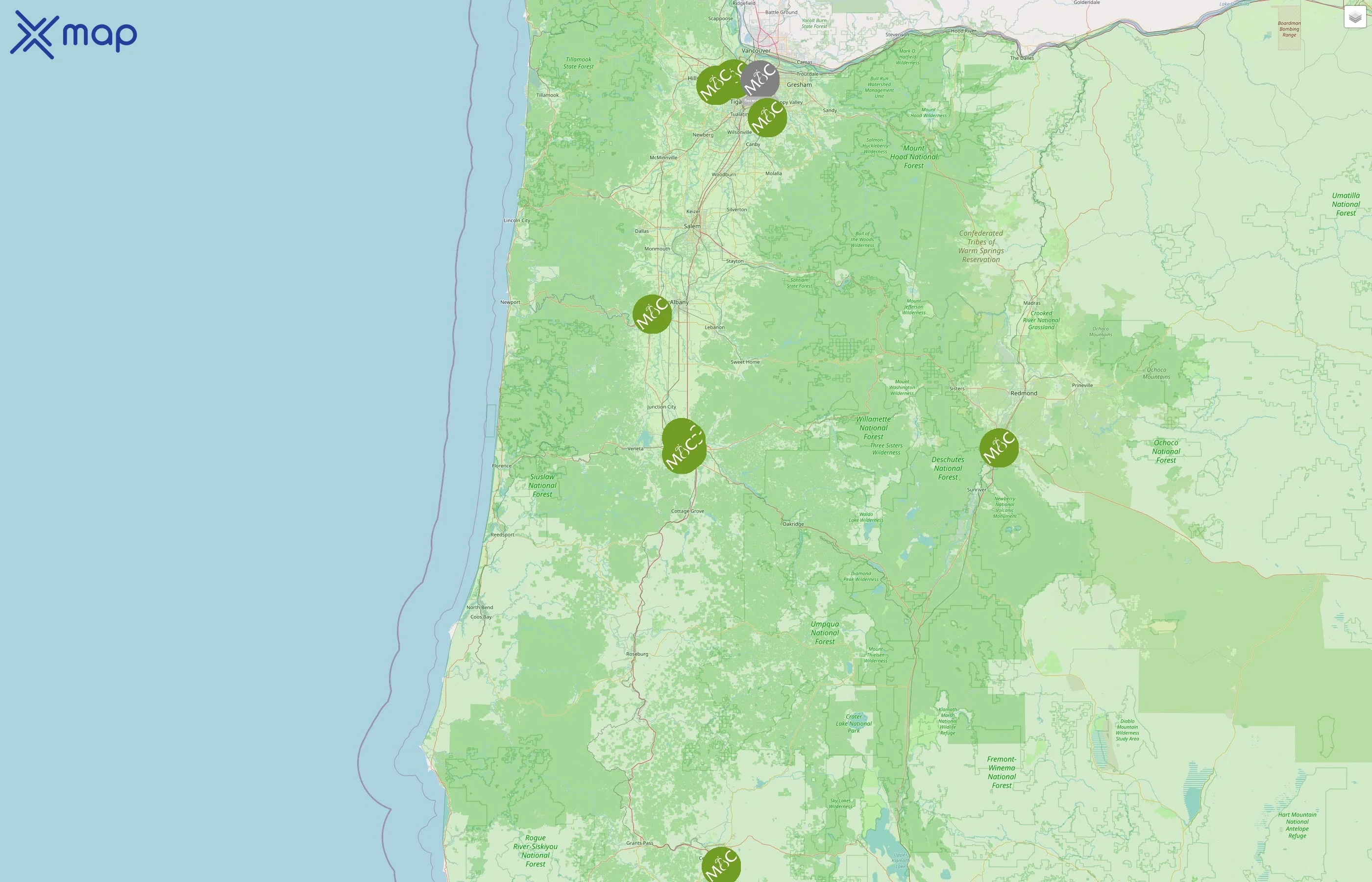 Market of Choice street hotspots