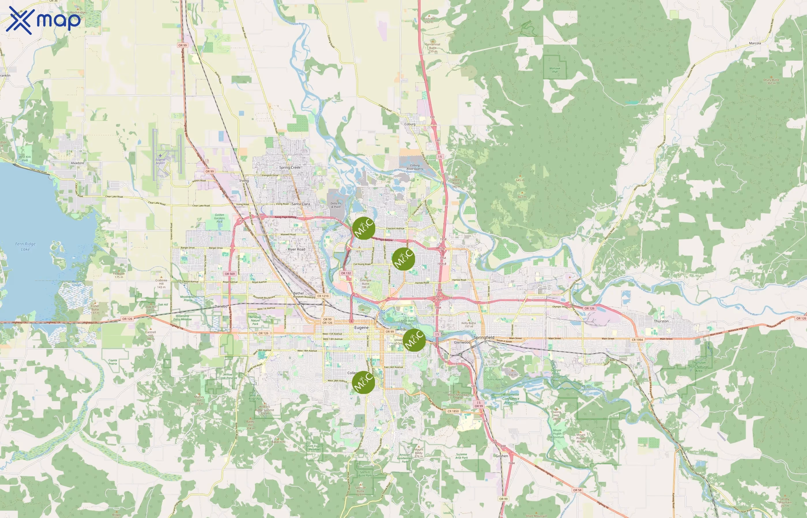 Market of Choice area coverage