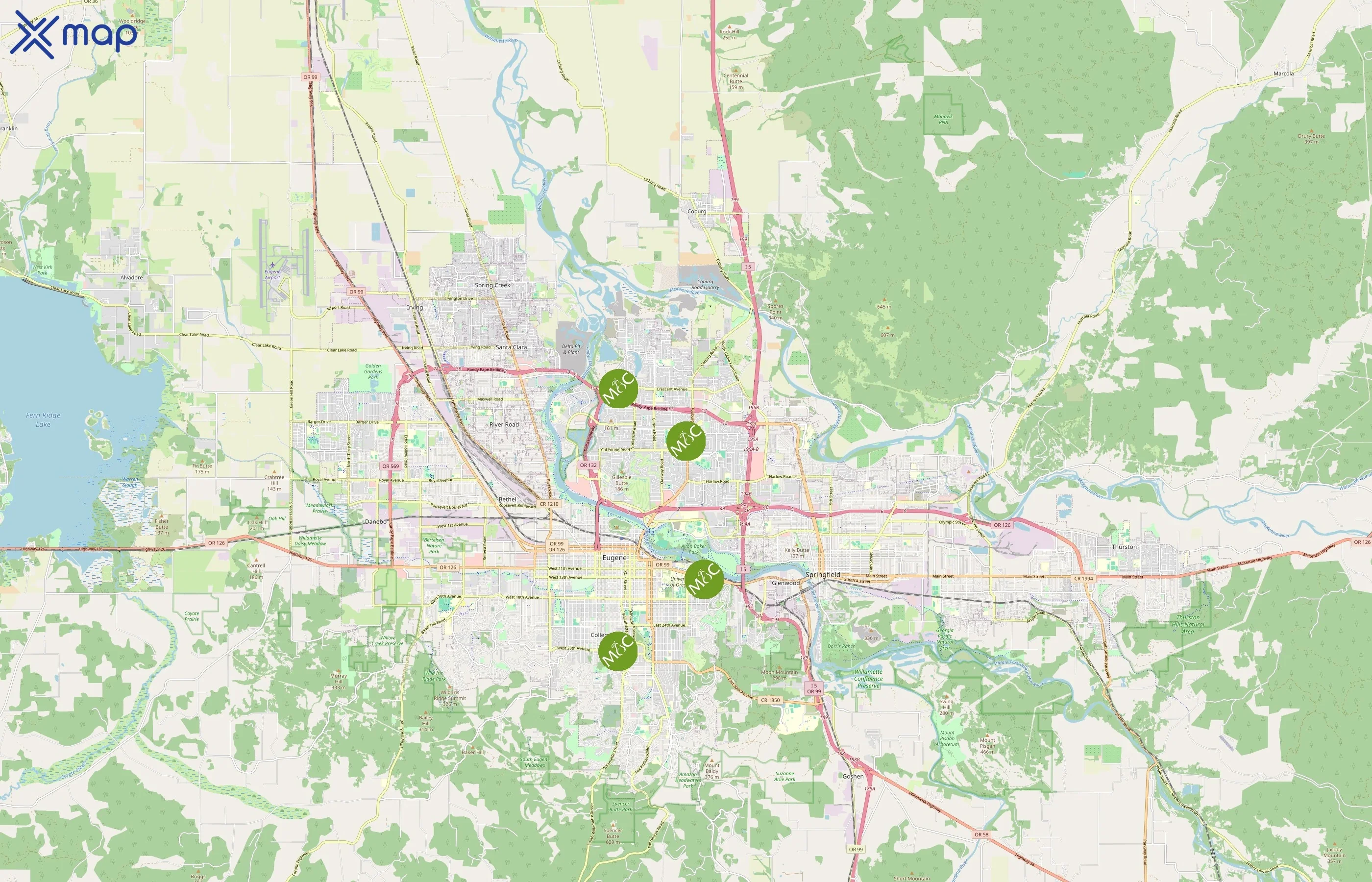 Market of Choice area coverage