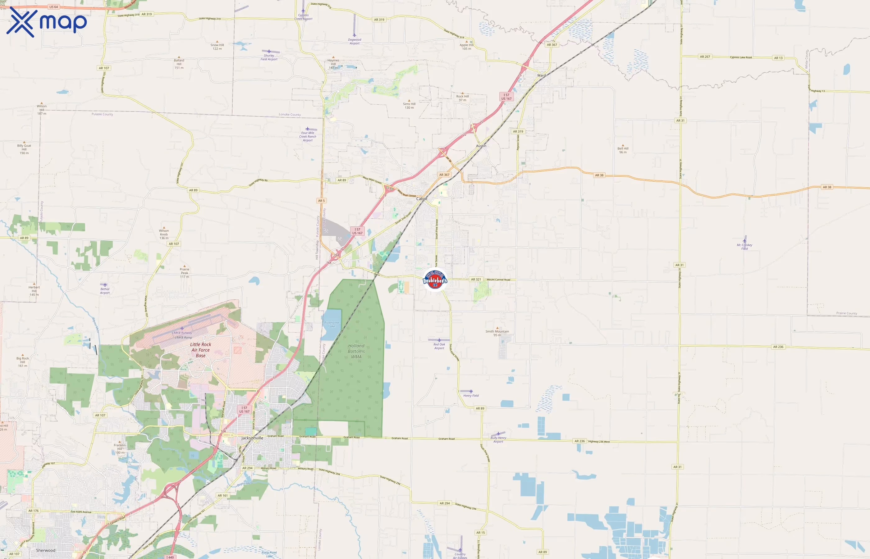 Doublebee's area coverage