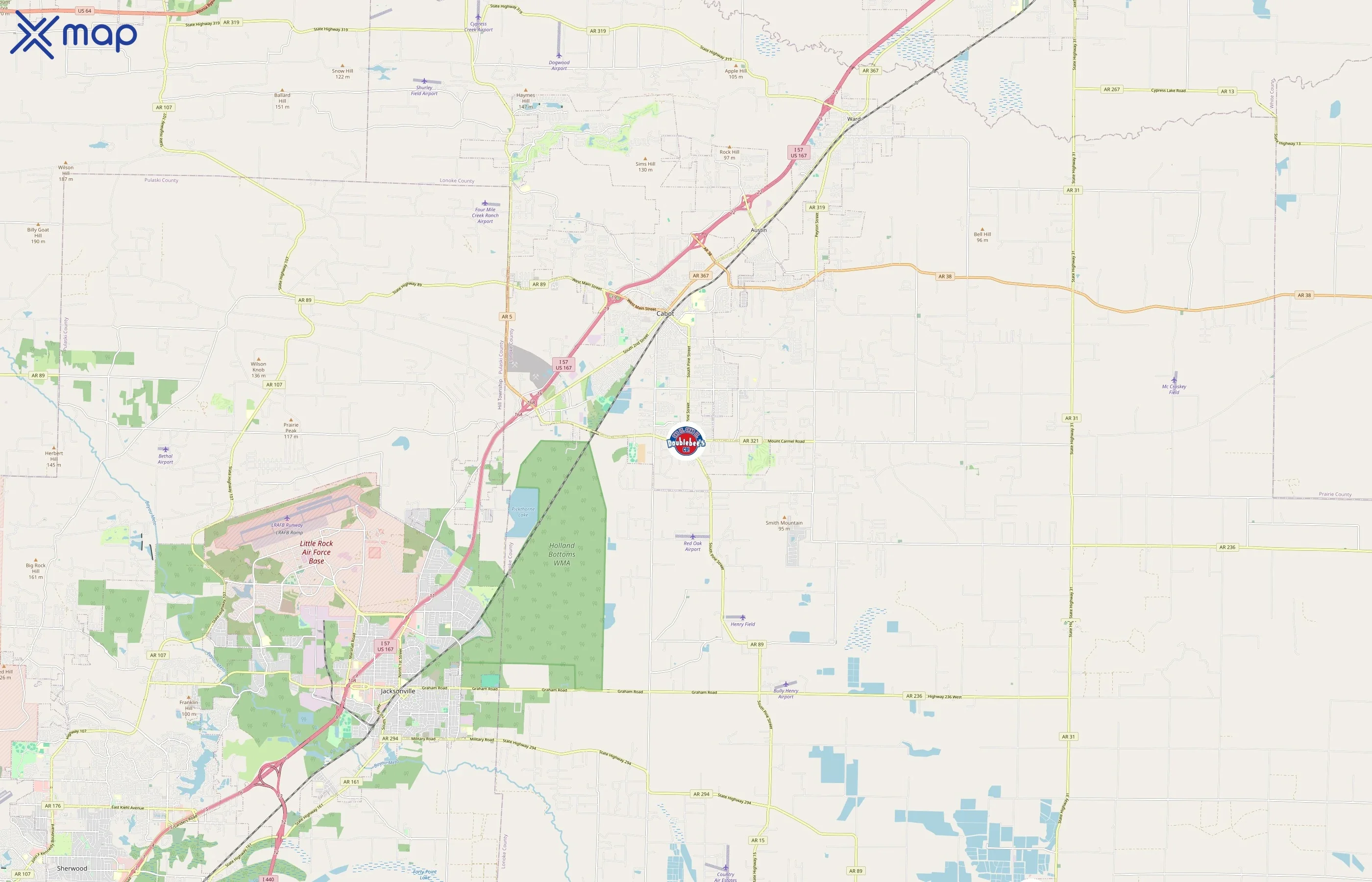 Doublebee's area coverage