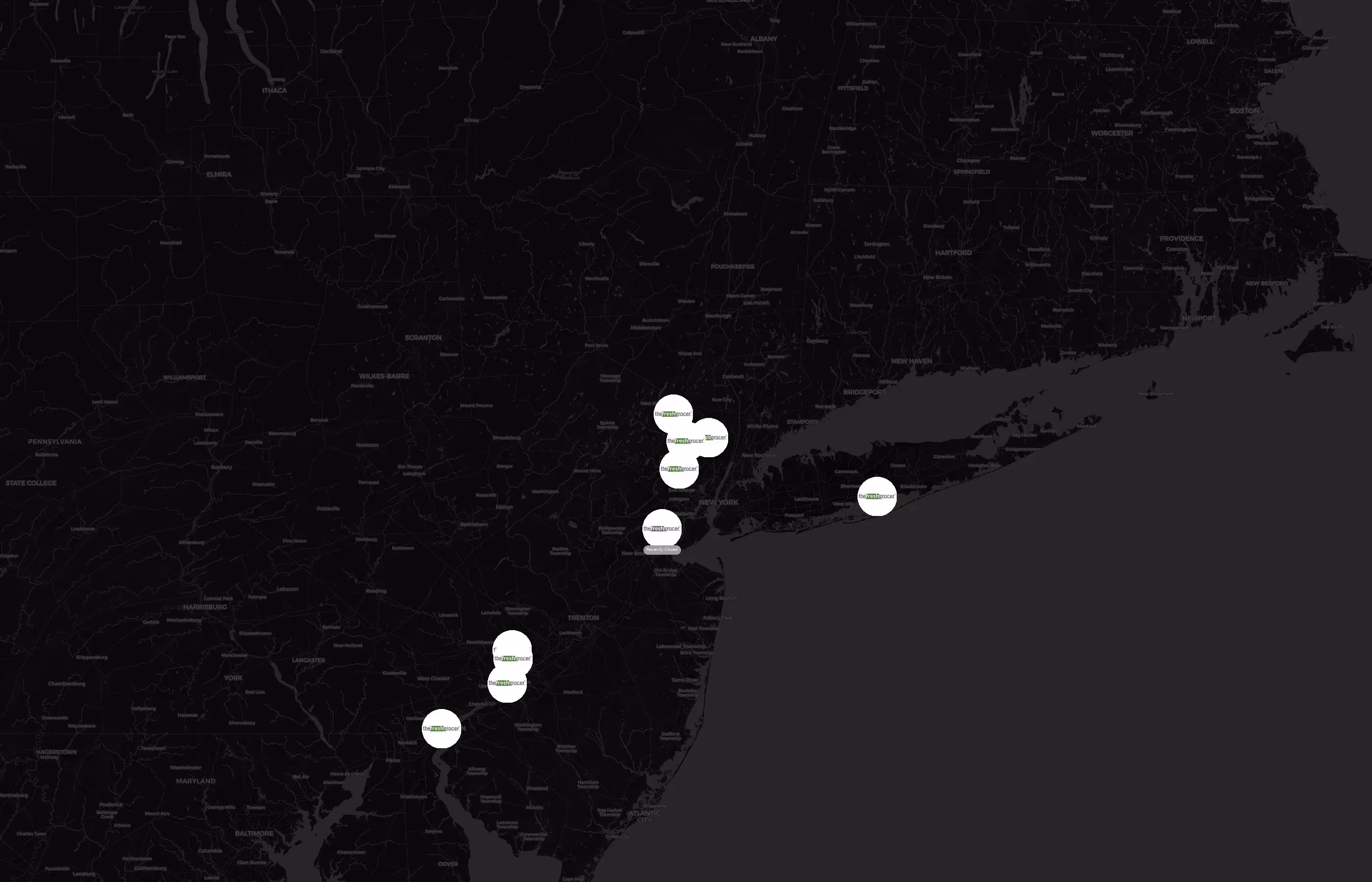 The Fresh Grocer city distribution