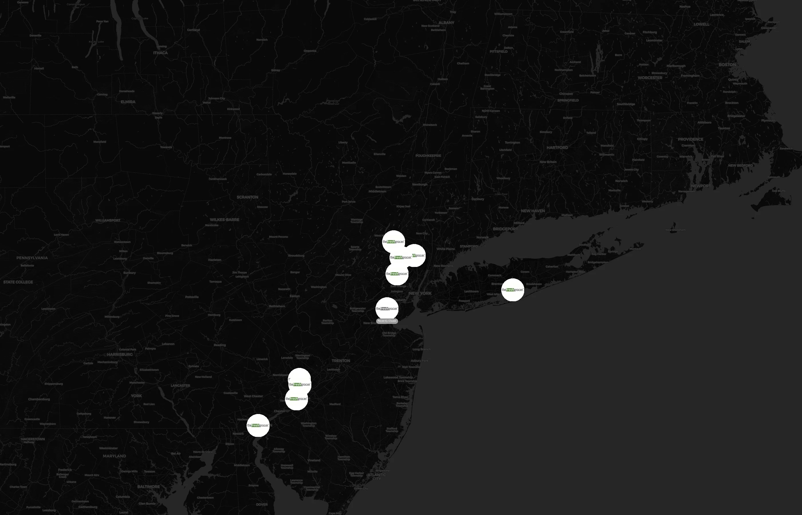 The Fresh Grocer city distribution