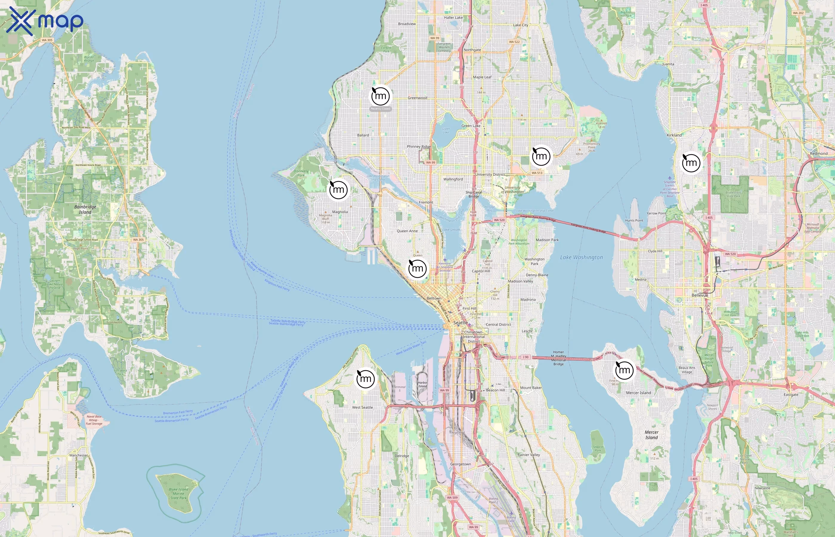 Metropolitan Market area coverage