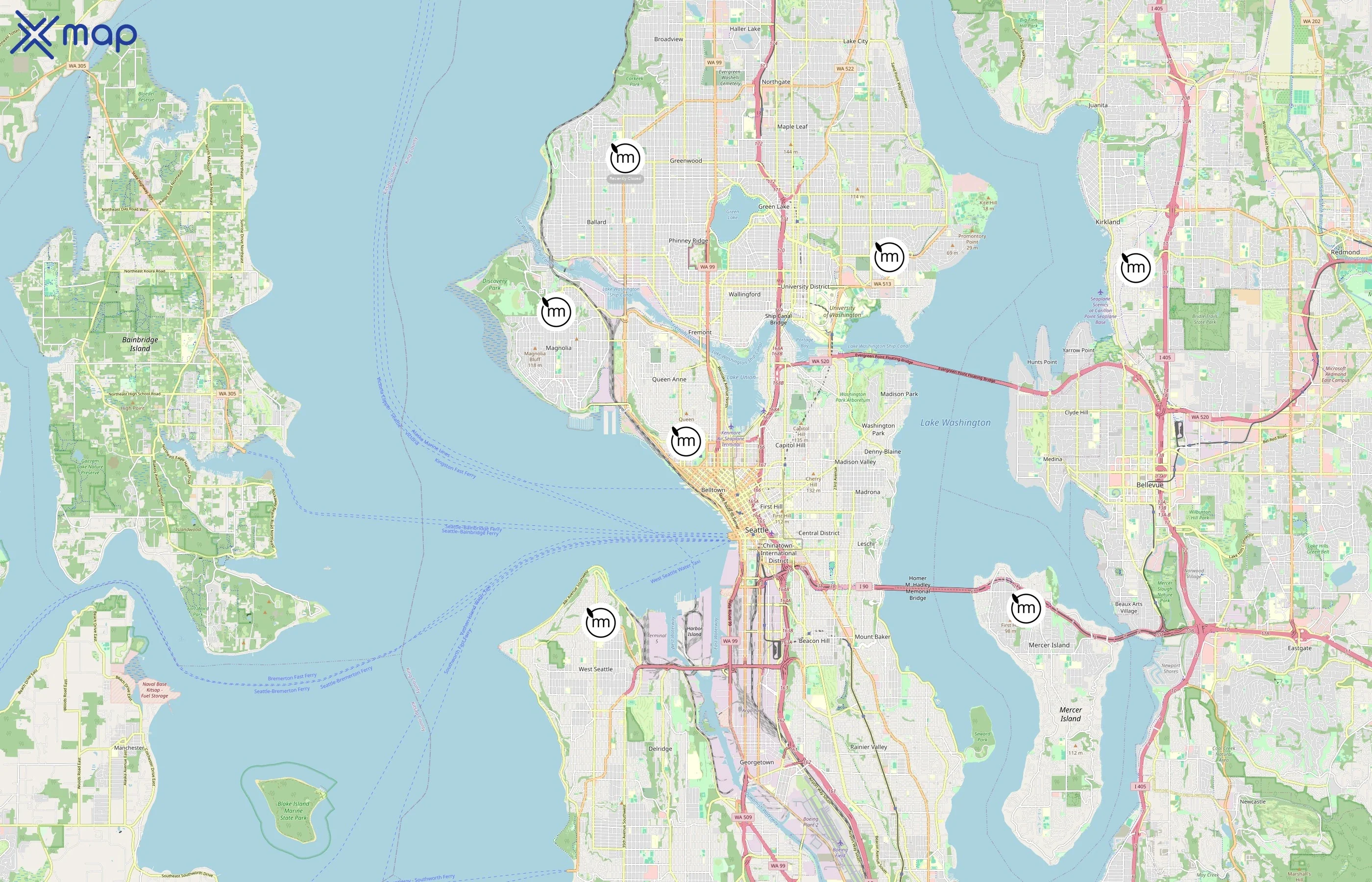 Metropolitan Market area coverage