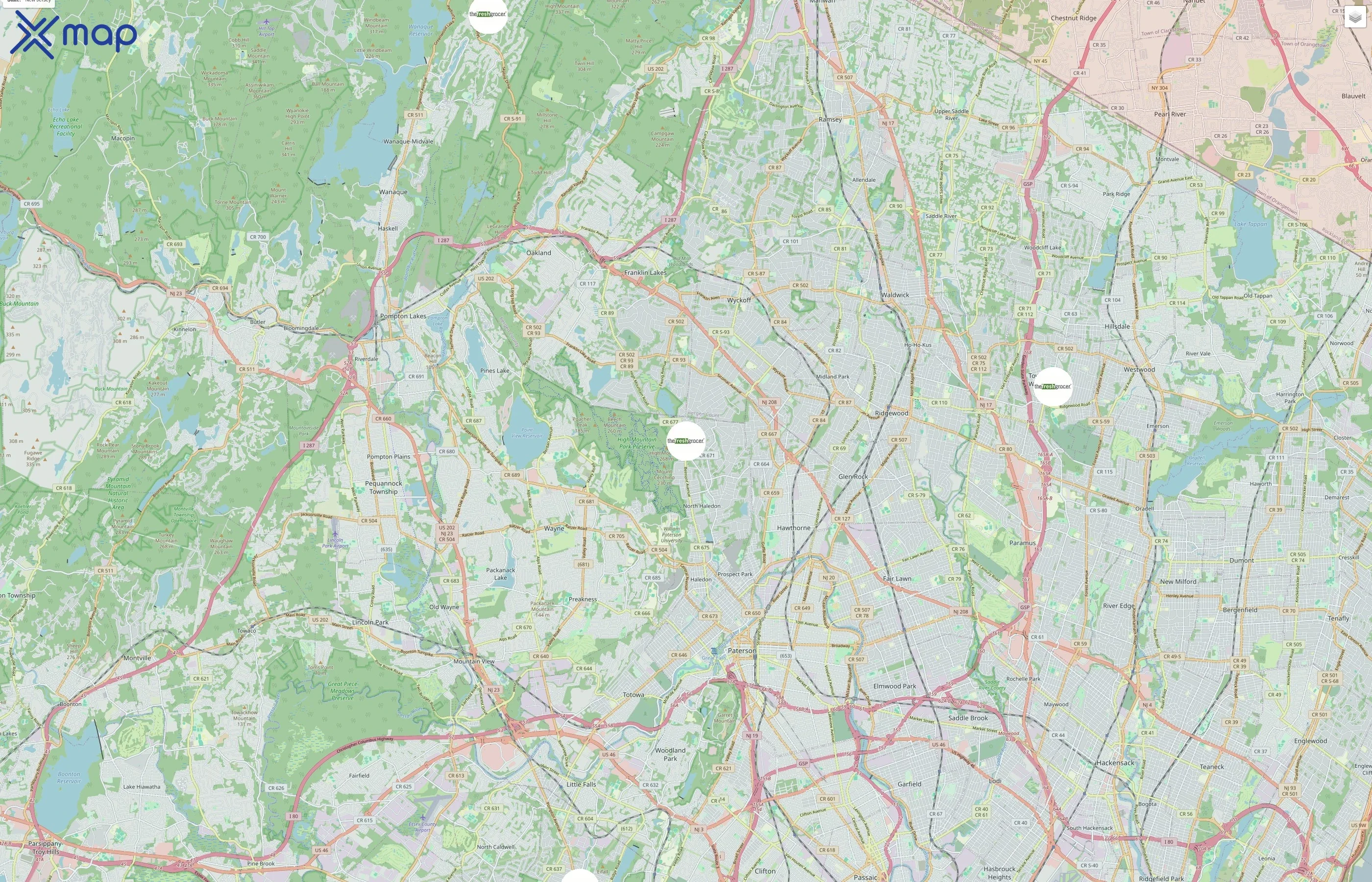 The Fresh Grocer traffic data