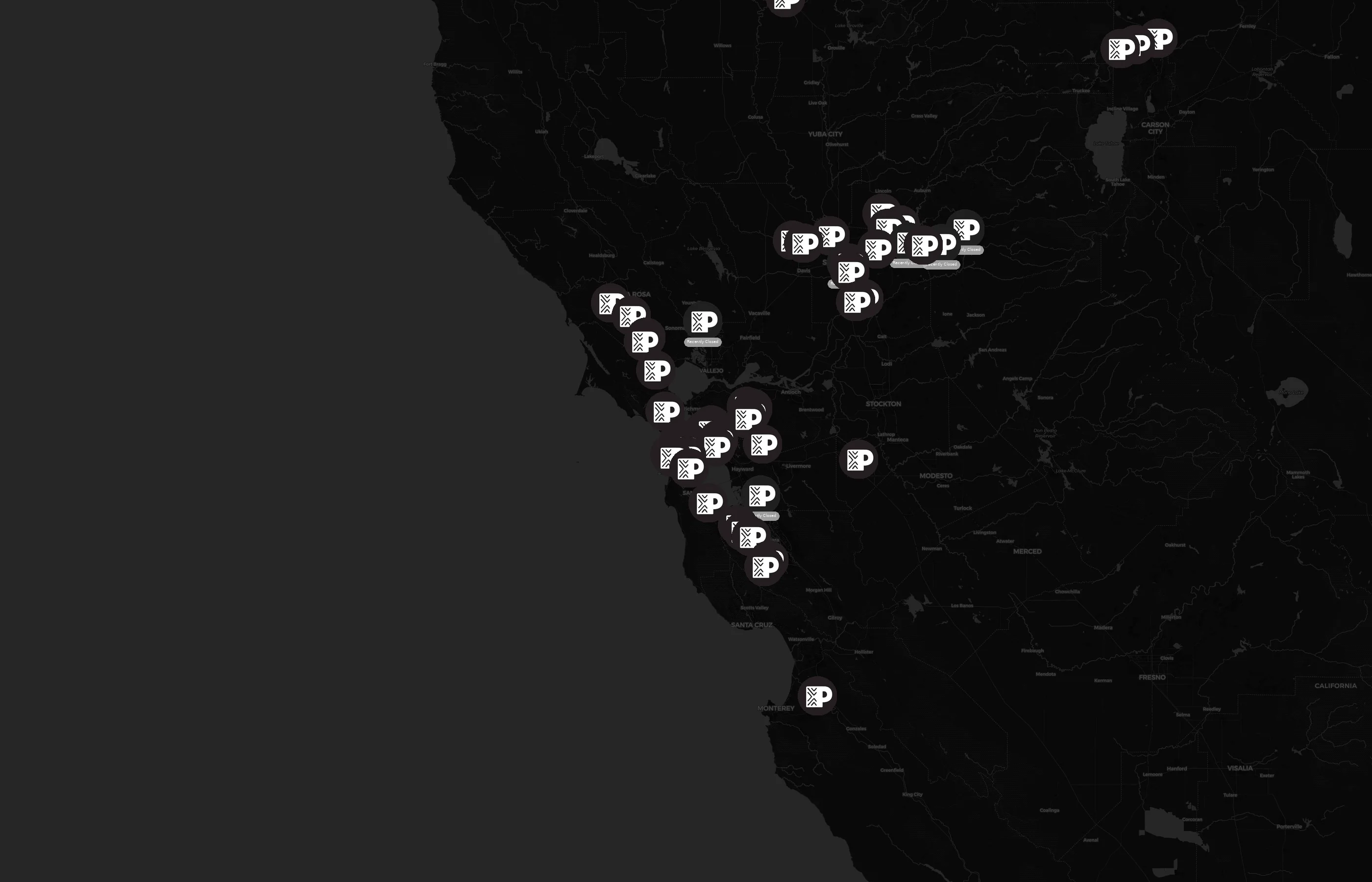 Peet's Coffee city distribution