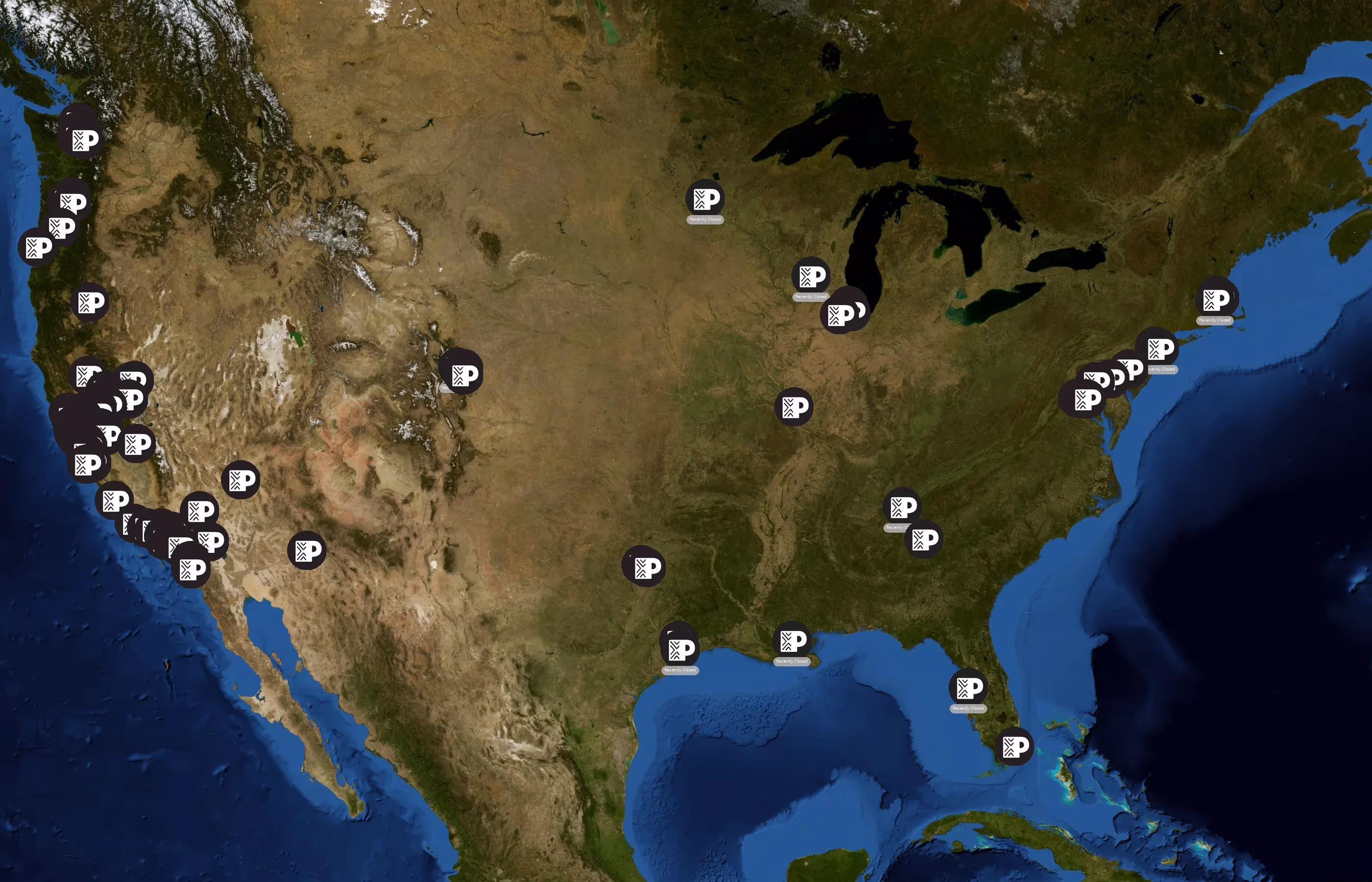 Peet's Coffee state distribution