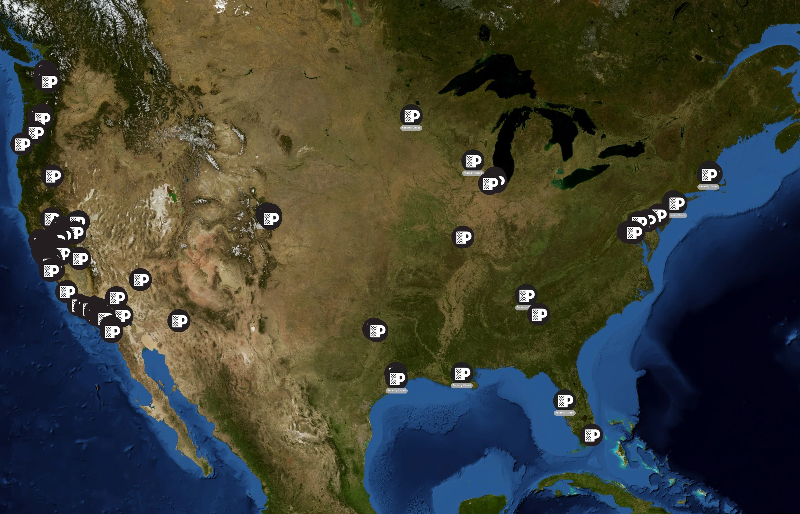 Peet's Coffee state distribution