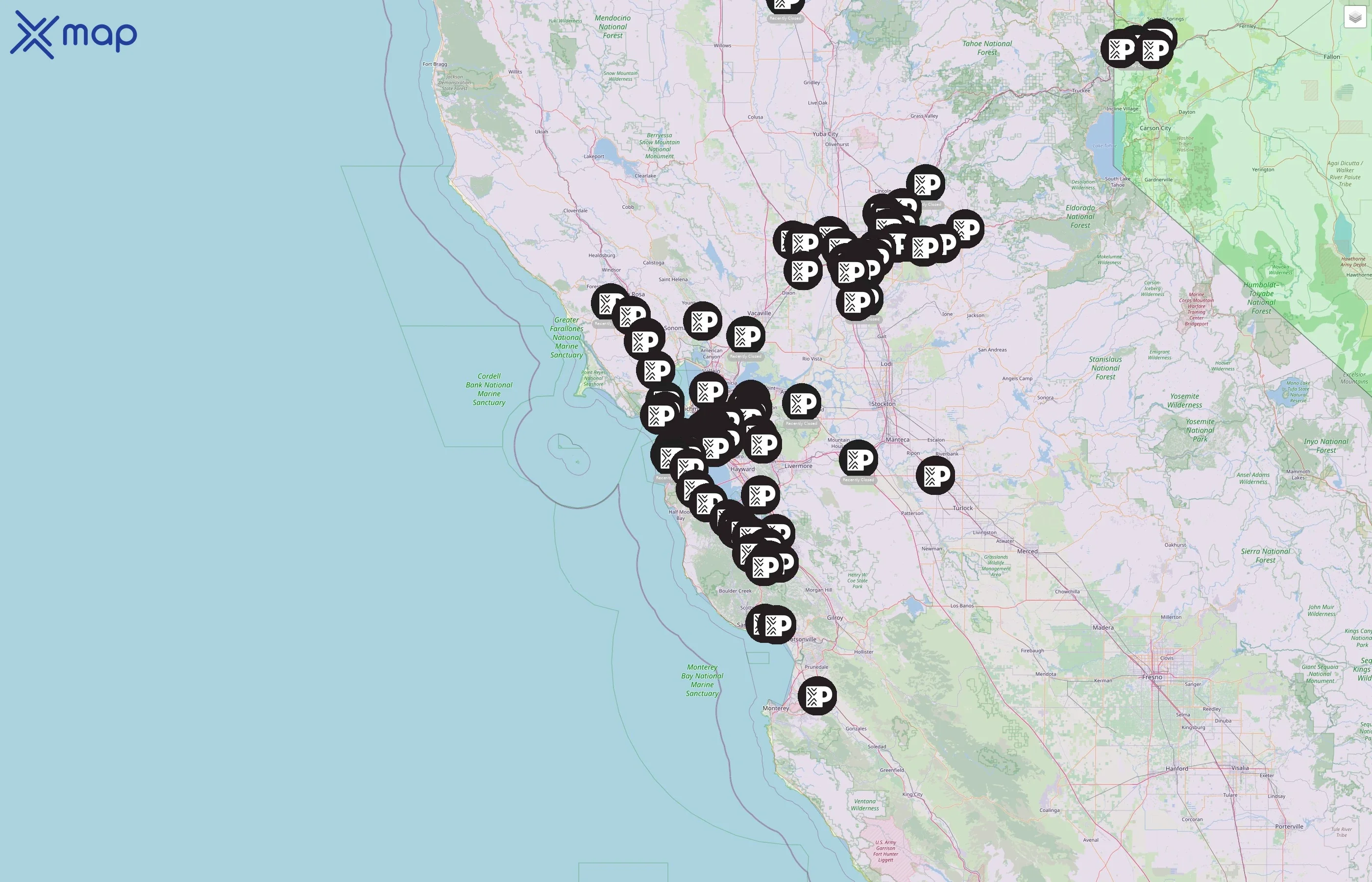 Peet's Coffee street hotspots