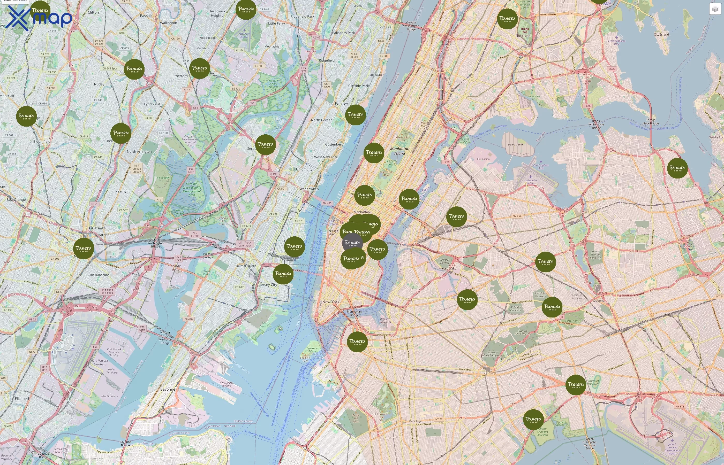 Panera Bread traffic data