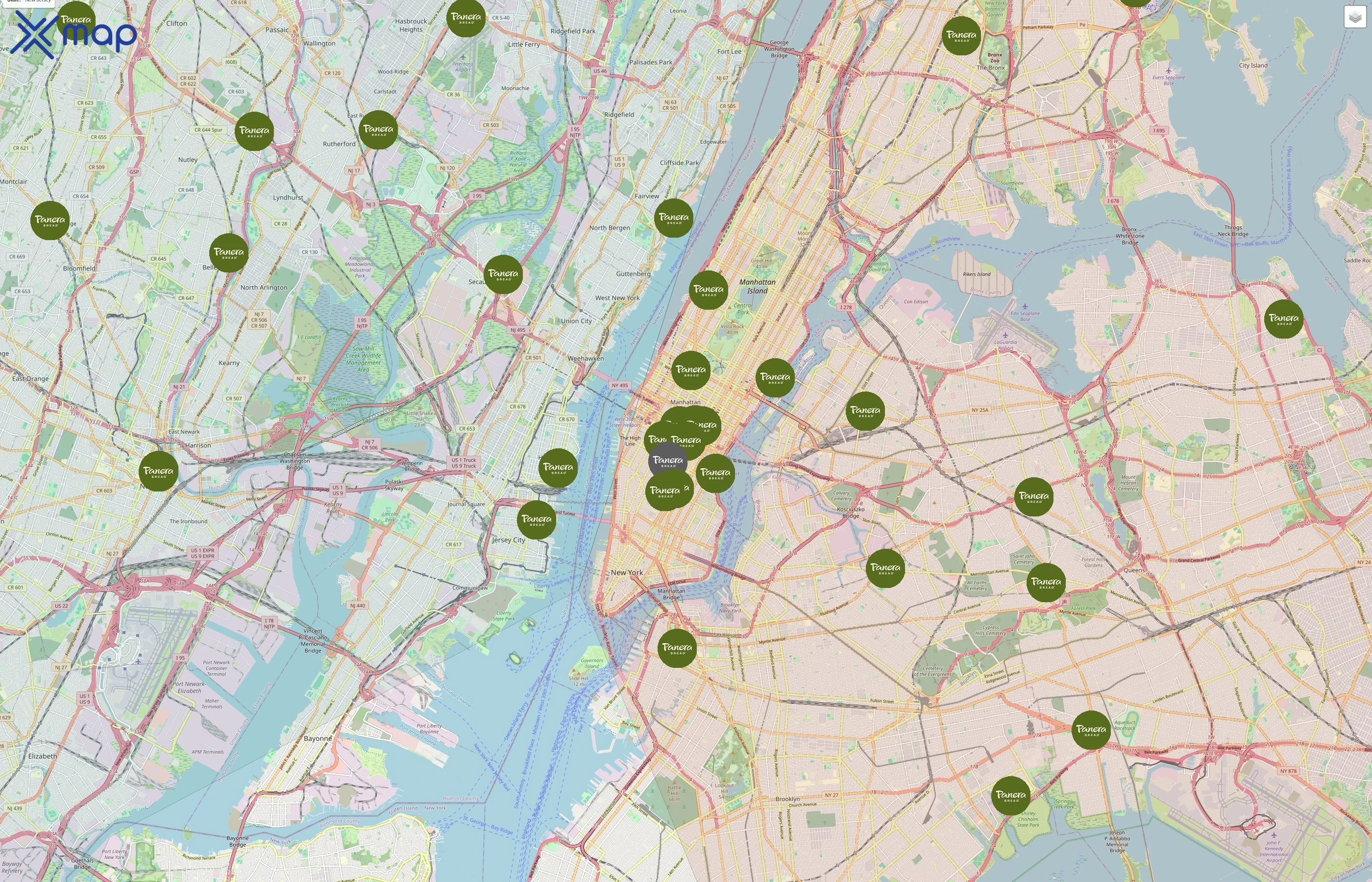 Panera Bread traffic data