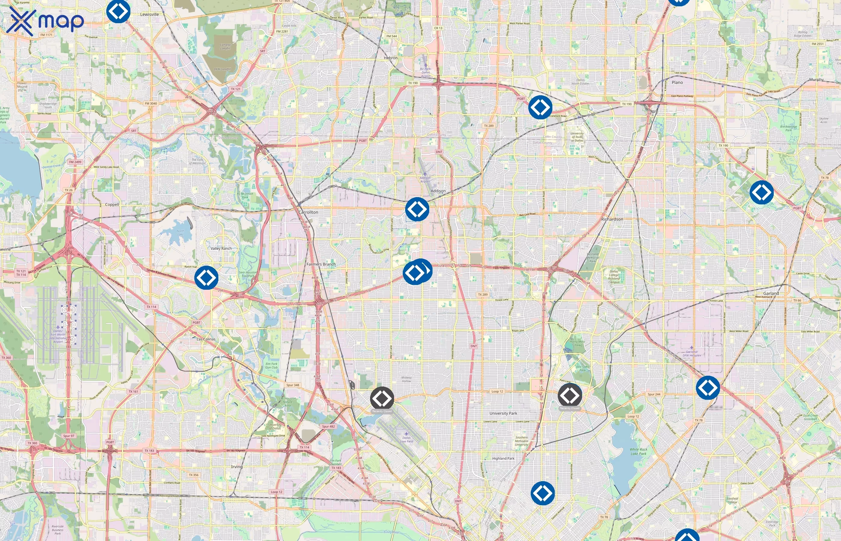 Sam's Club area coverage