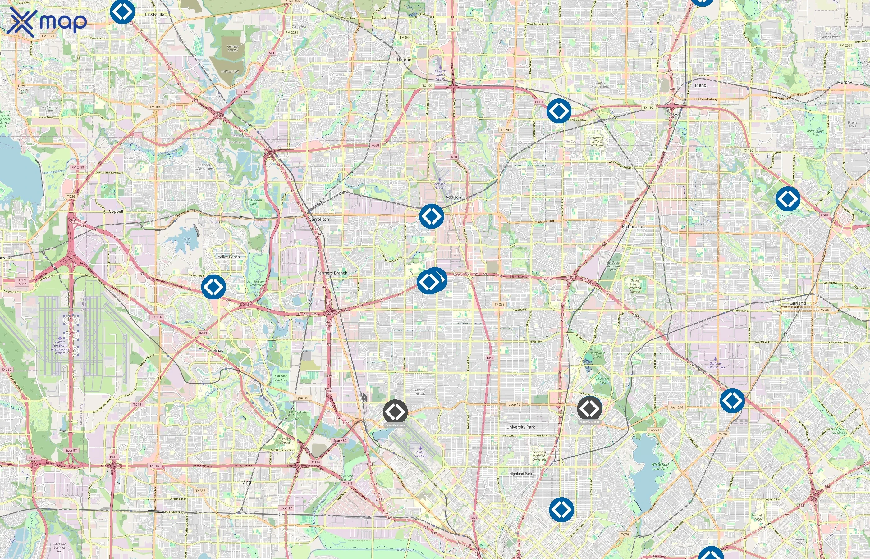 Sam's Club area coverage
