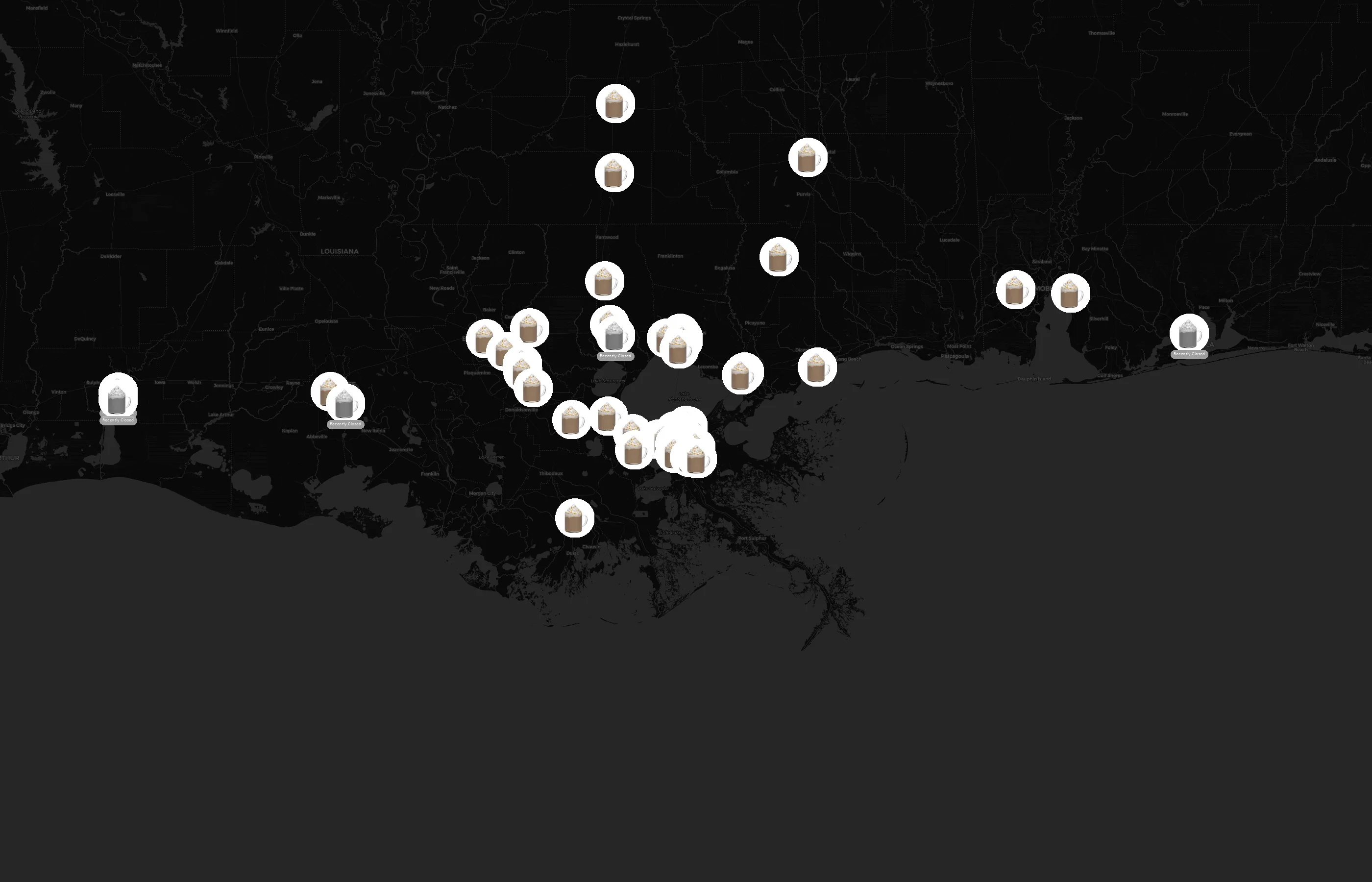 PJ's Coffee city distribution