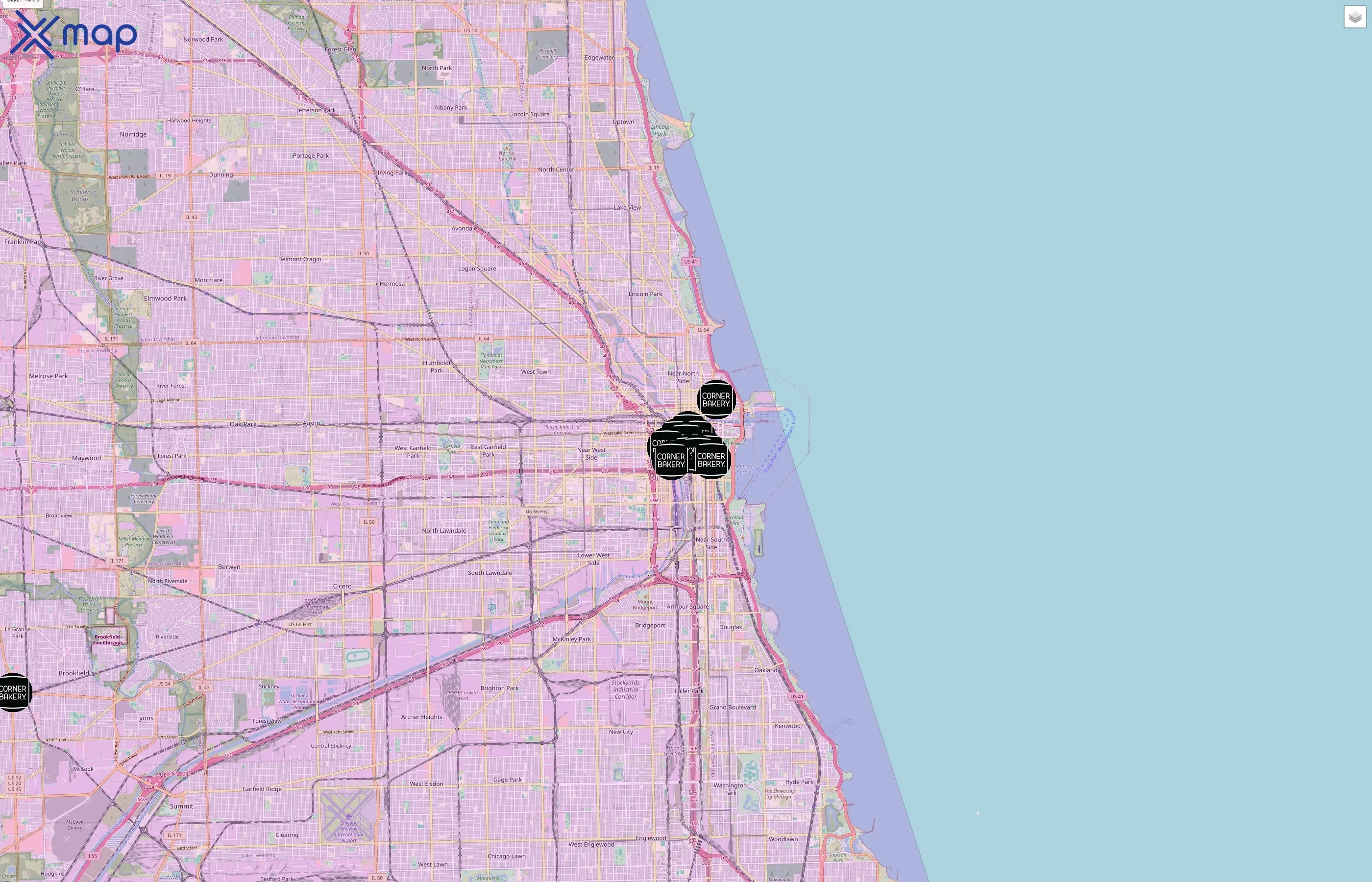 Corner Bakery Cafe traffic data