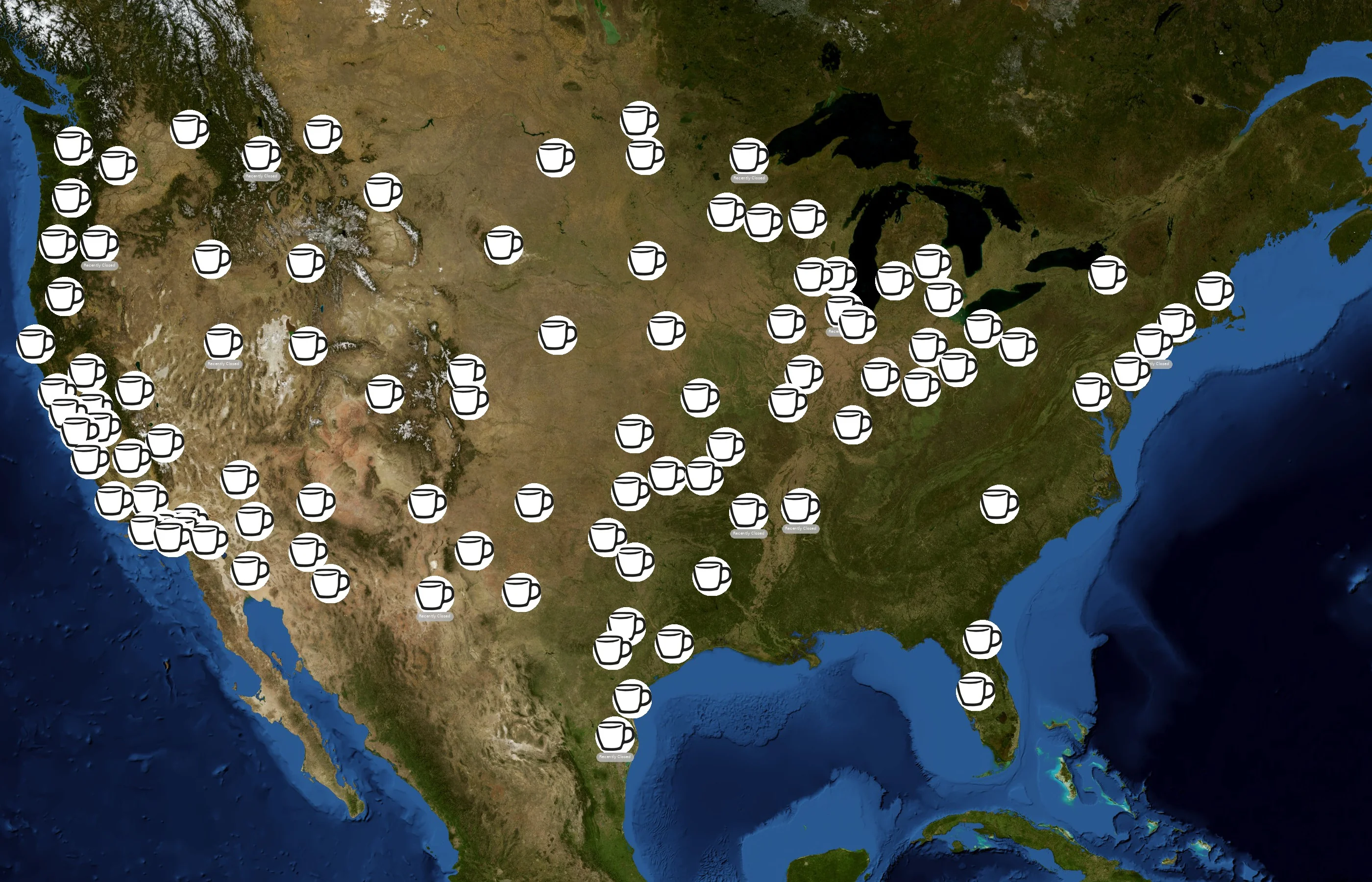 Farmer Brothers state distribution