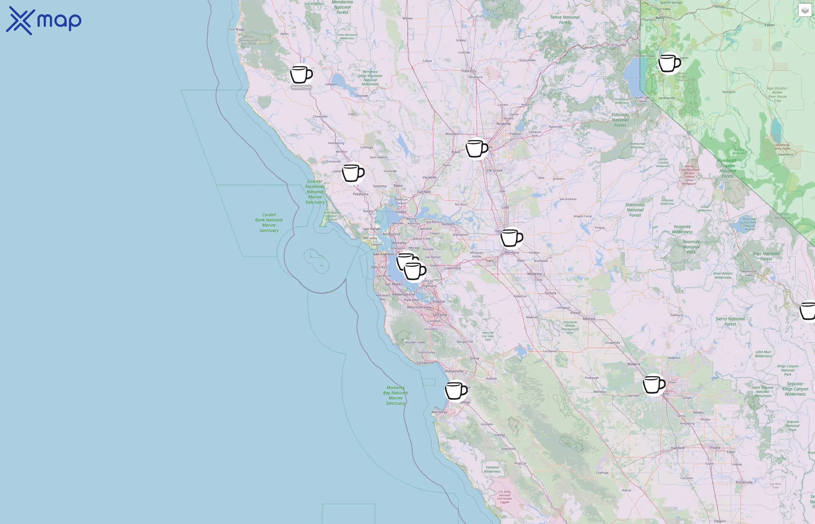 Farmer Brothers street hotspots