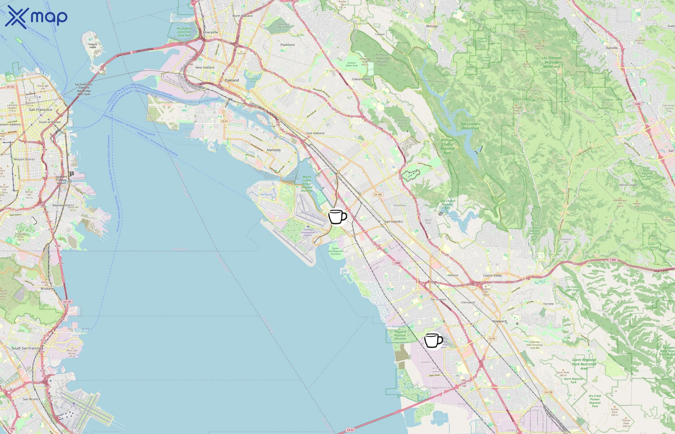 Farmer Brothers area coverage