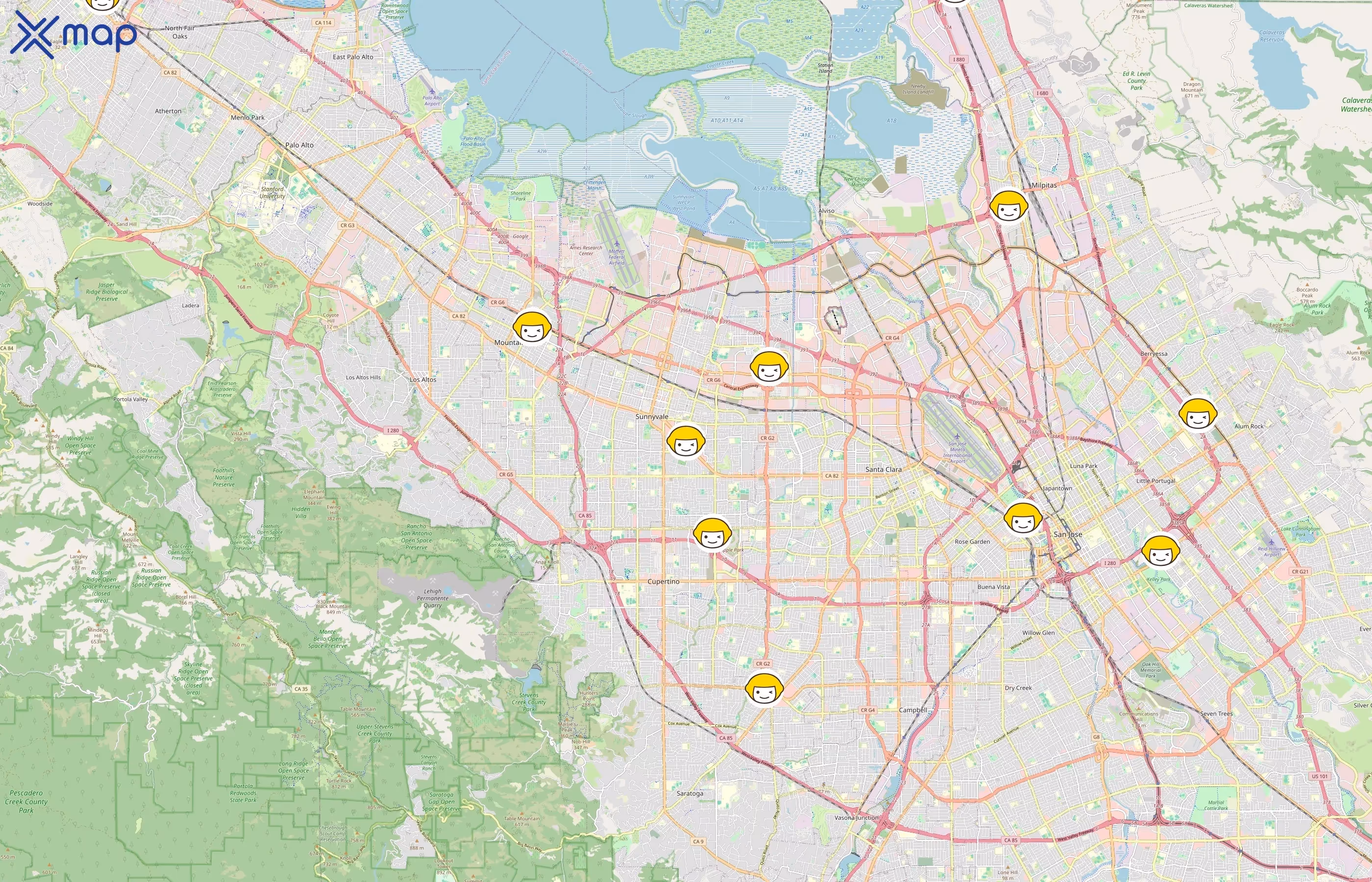 Happy Lemon area coverage