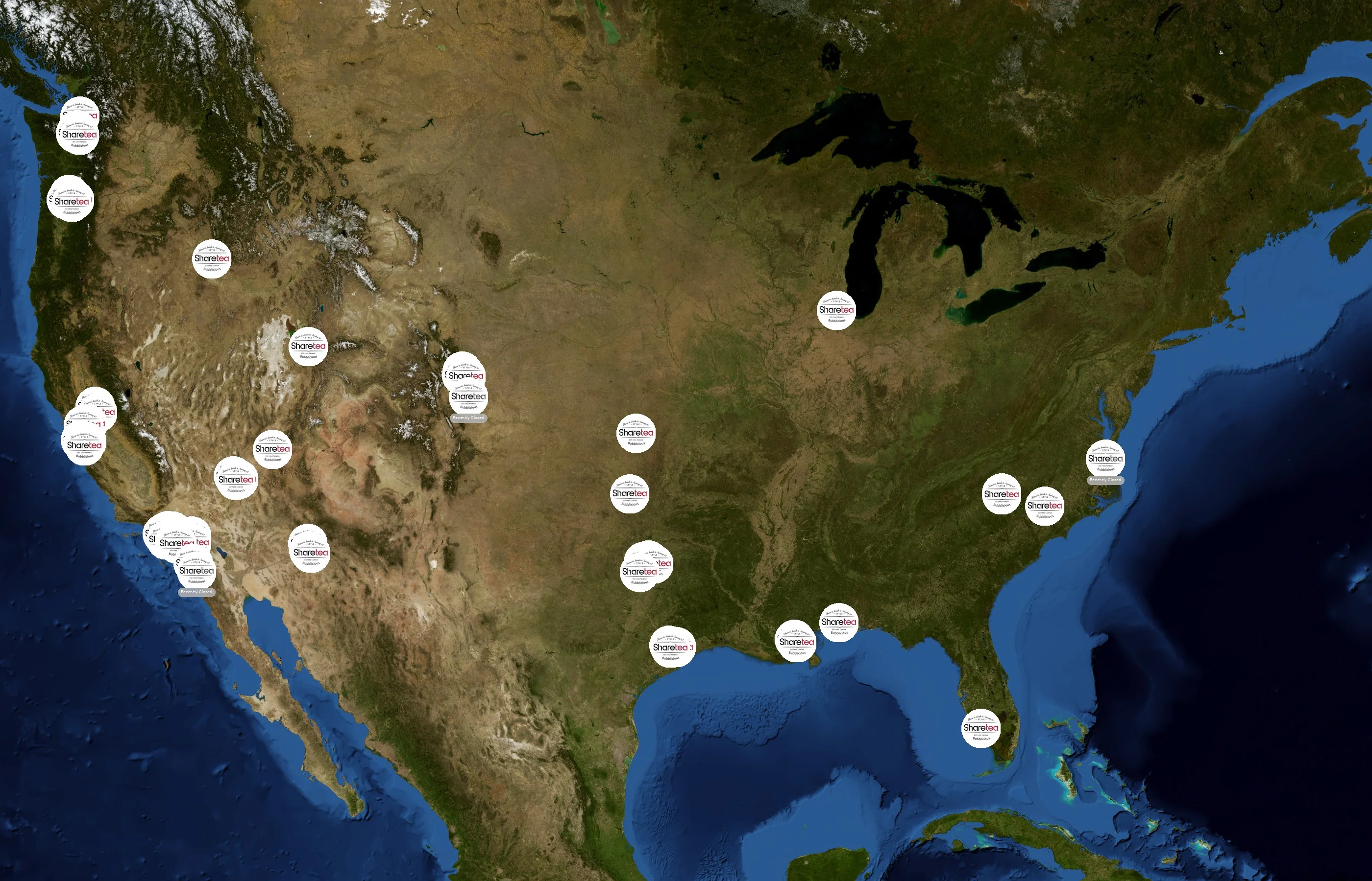 Sharetea state distribution