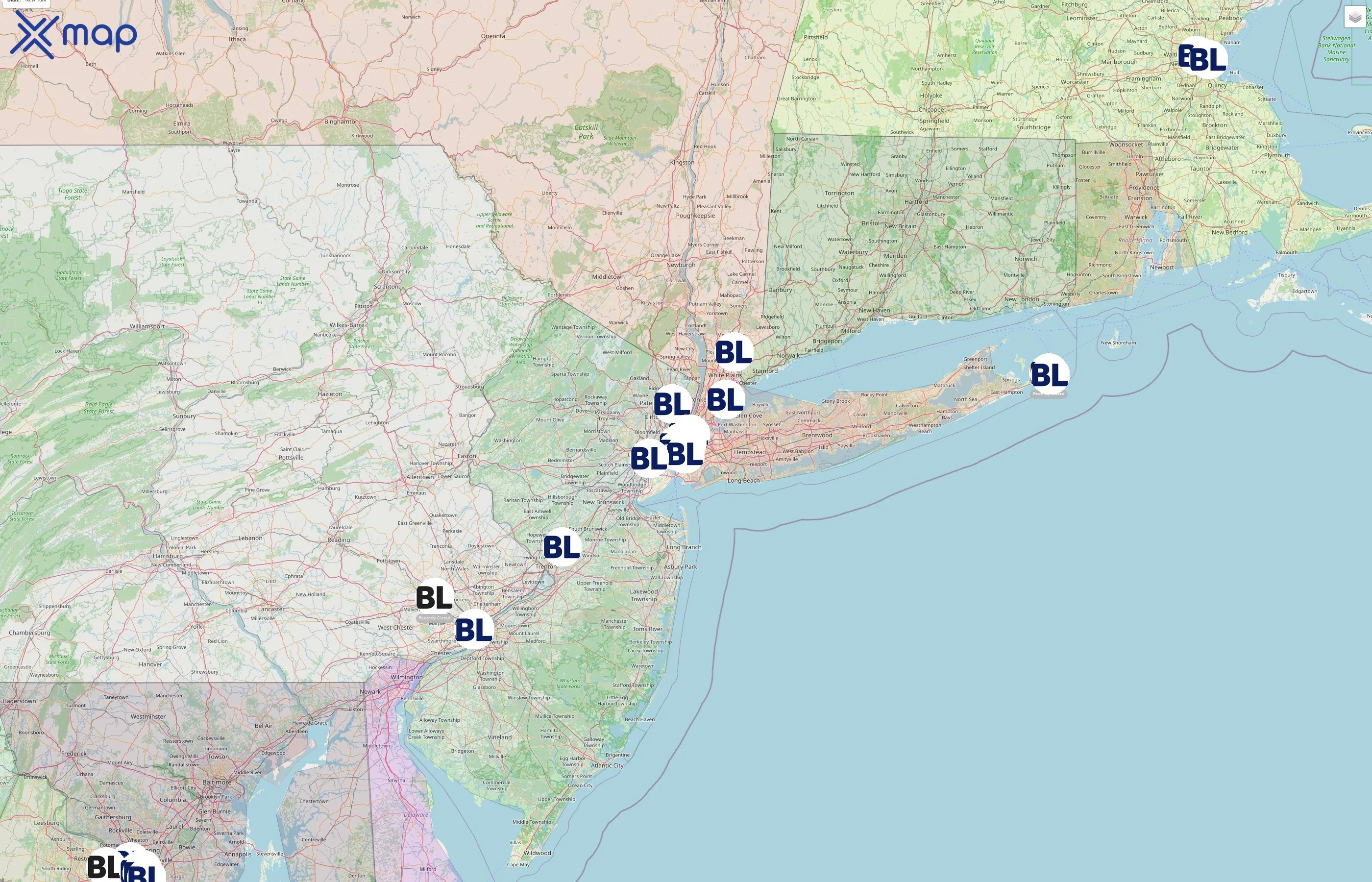 Bluestone Lane street hotspots