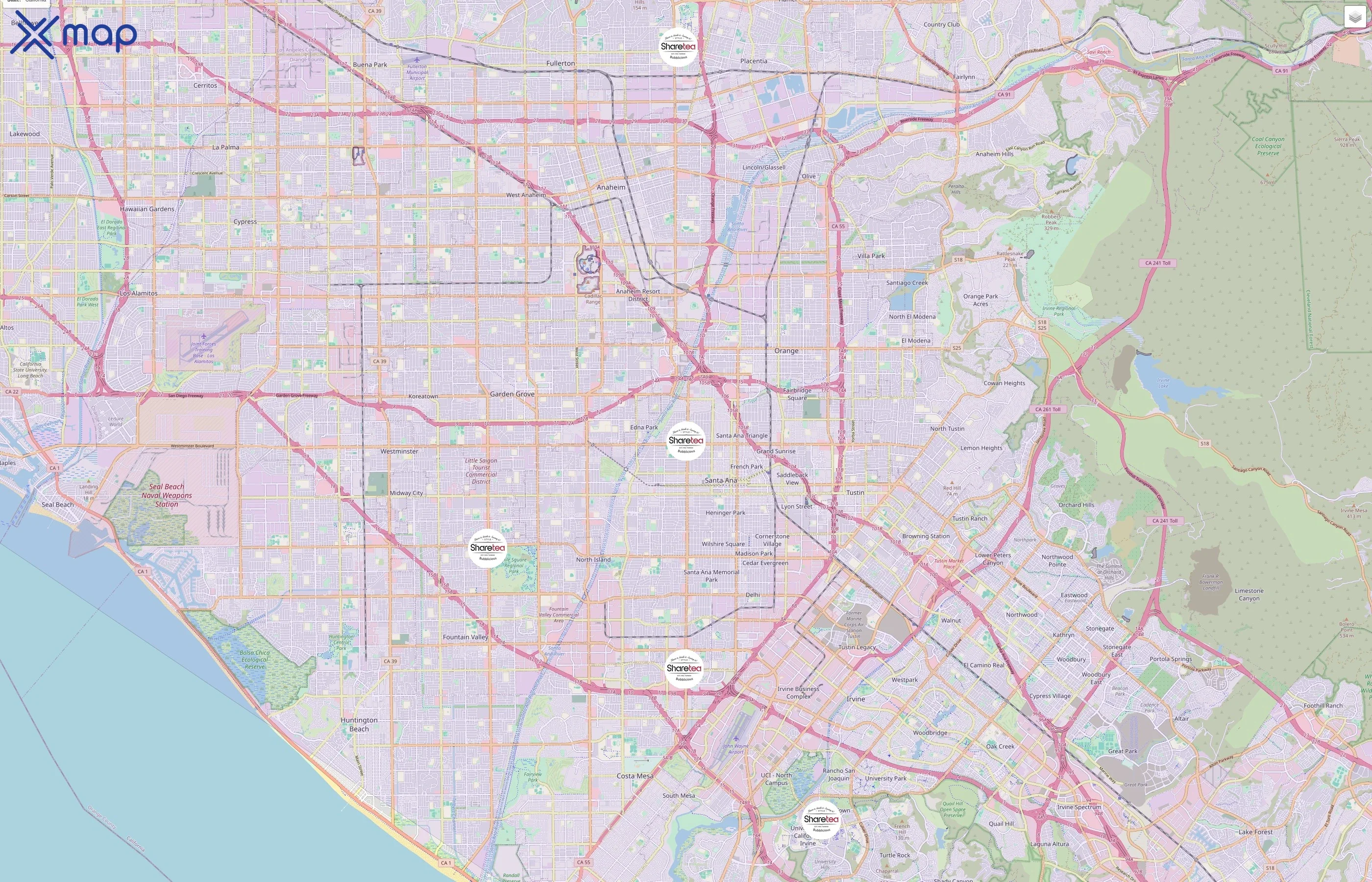 Sharetea traffic data