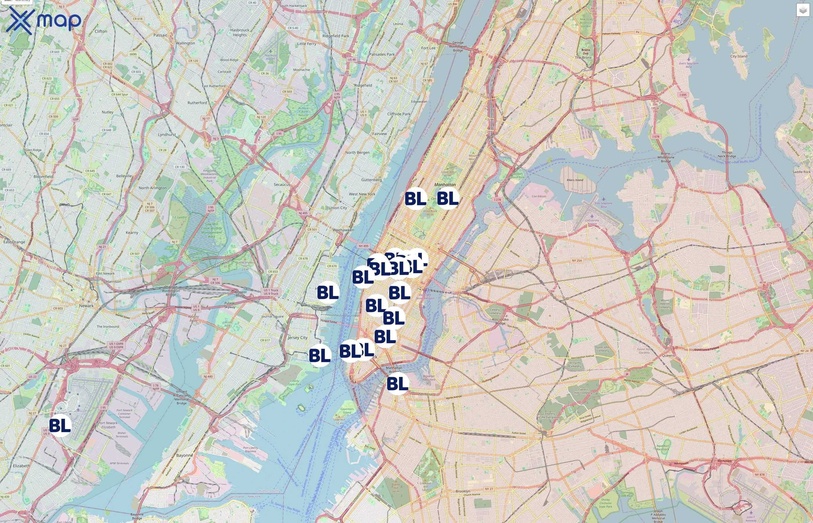 Bluestone Lane traffic data