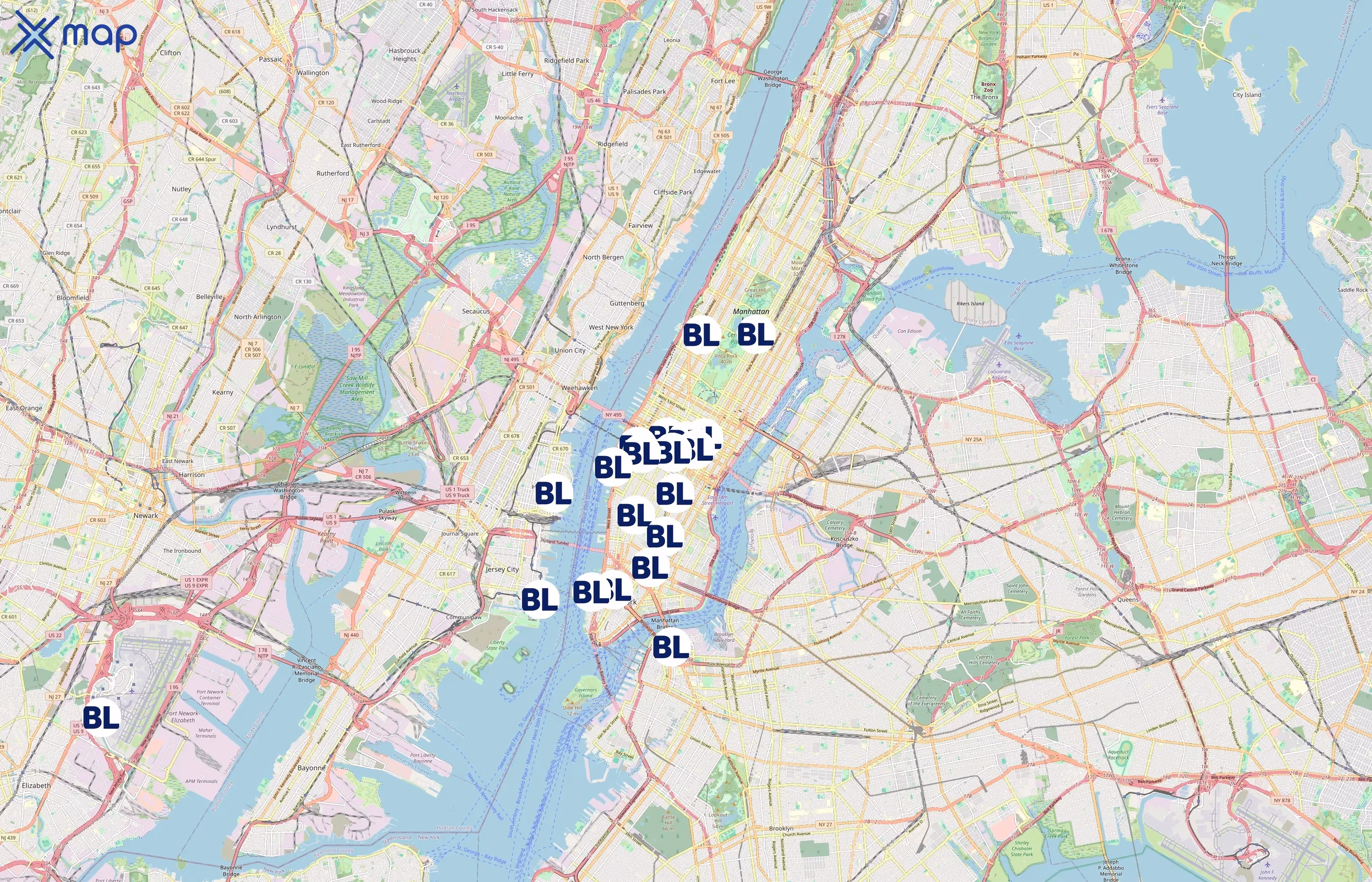 Bluestone Lane area coverage