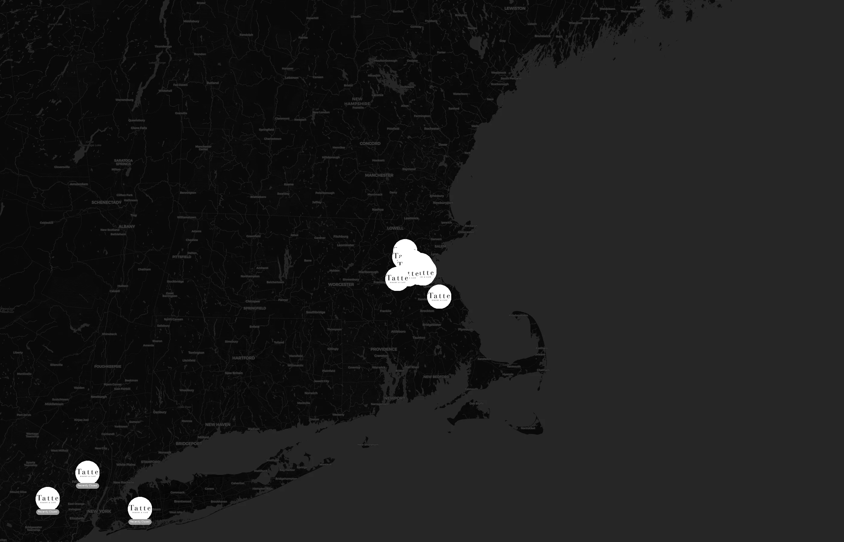 Tatte Bakery & Cafe city distribution