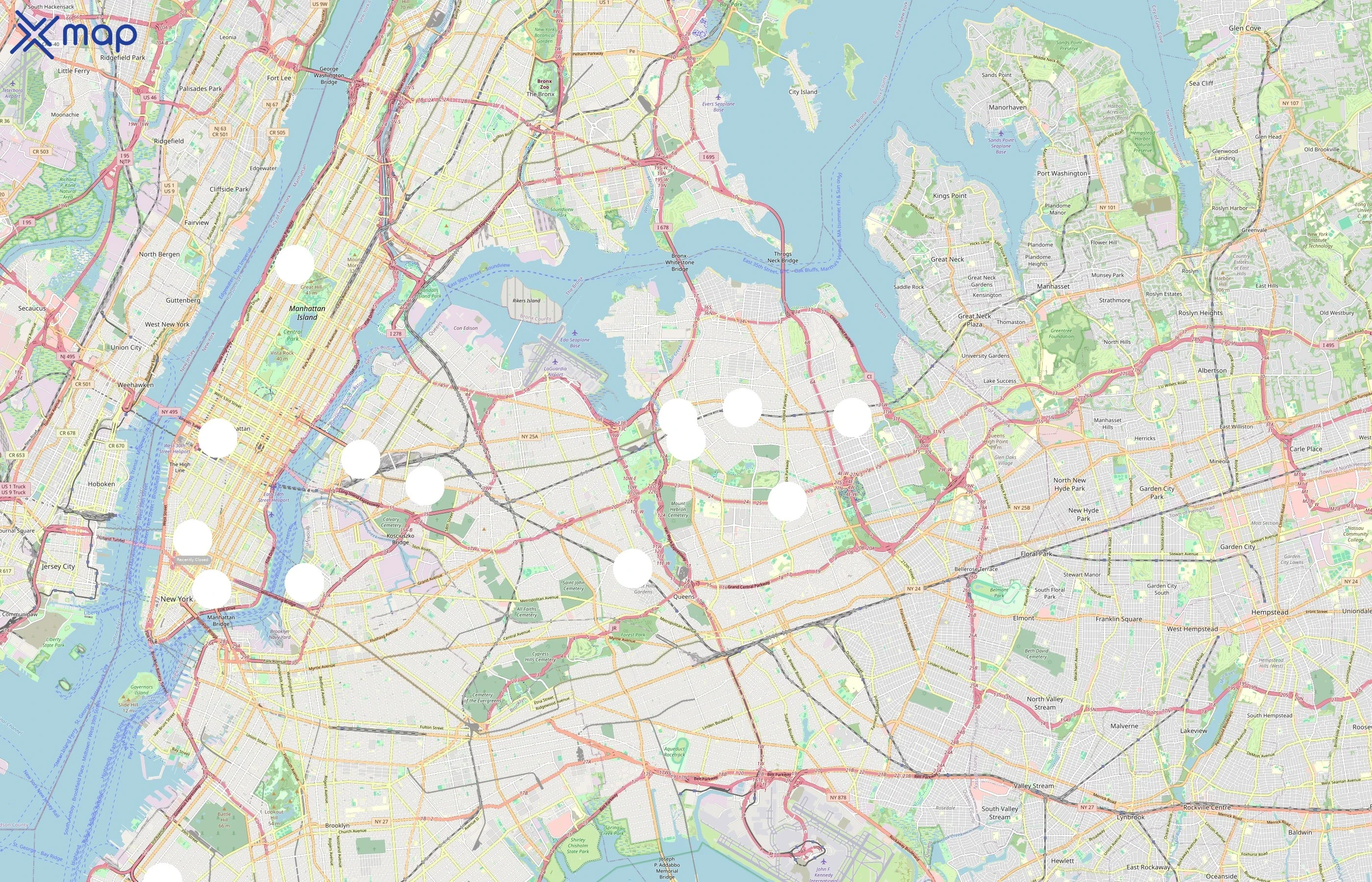 Möge Tee area coverage