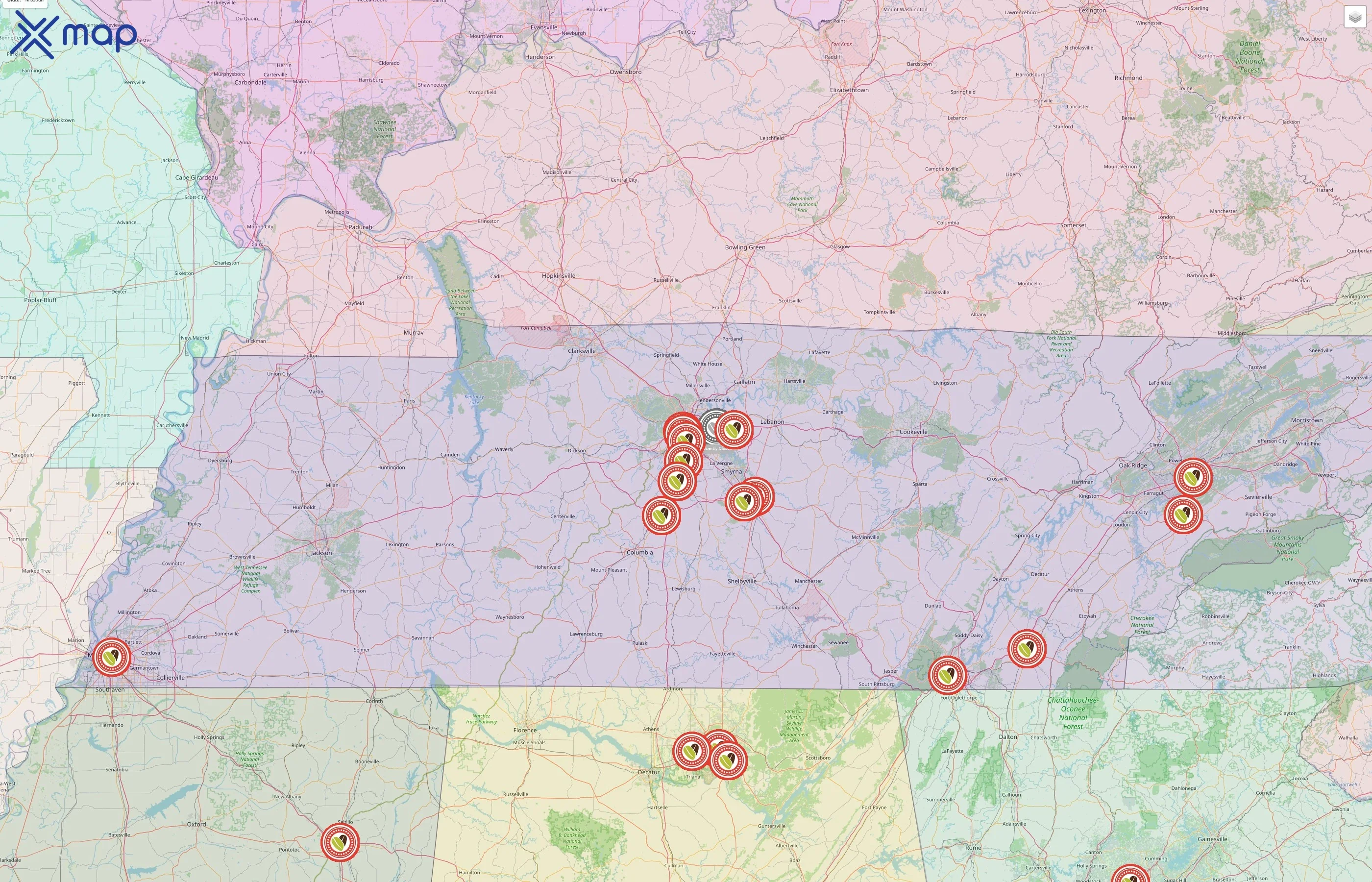 Just Love Coffee Cafe street hotspots
