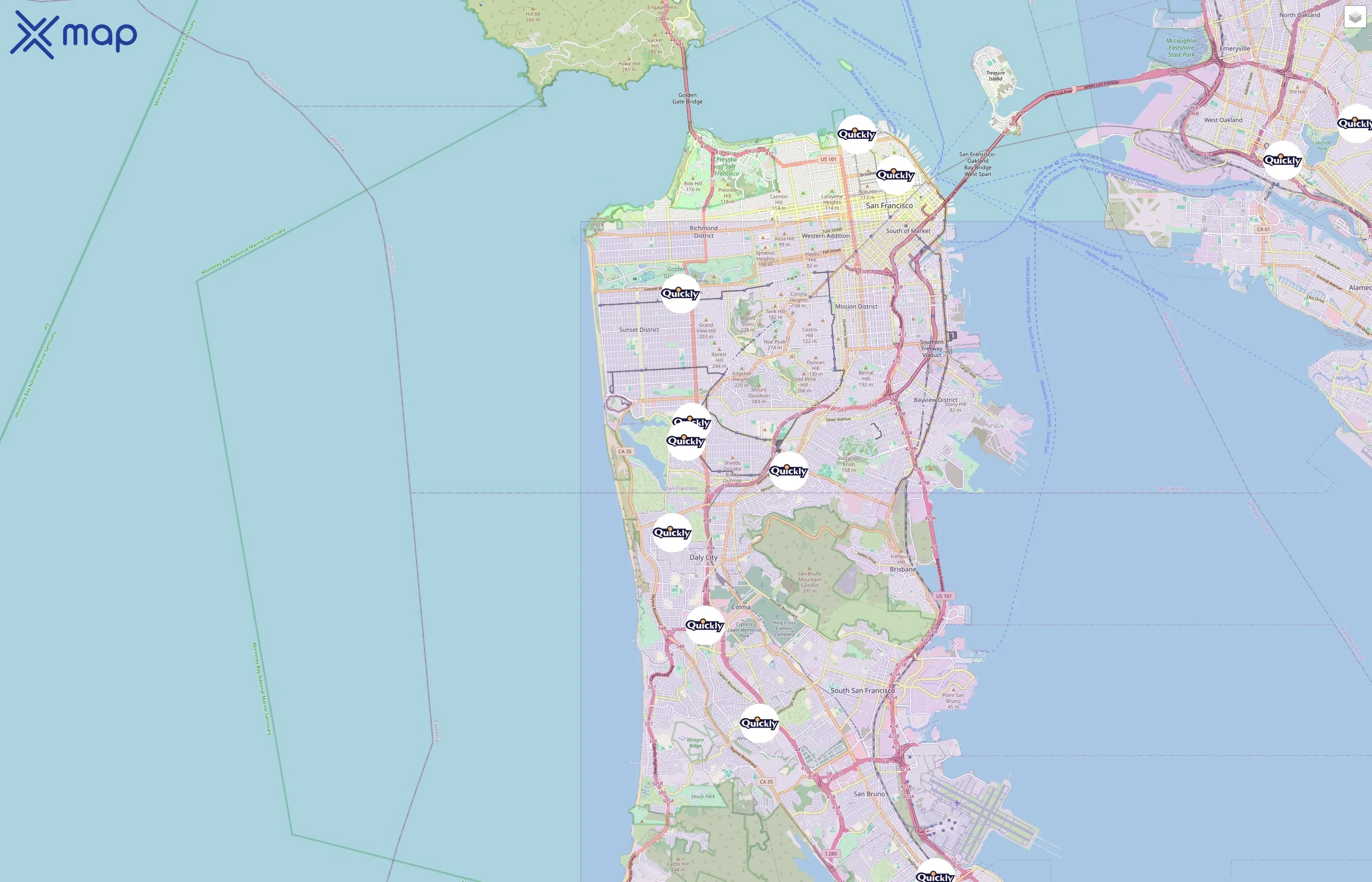 Quickly traffic data