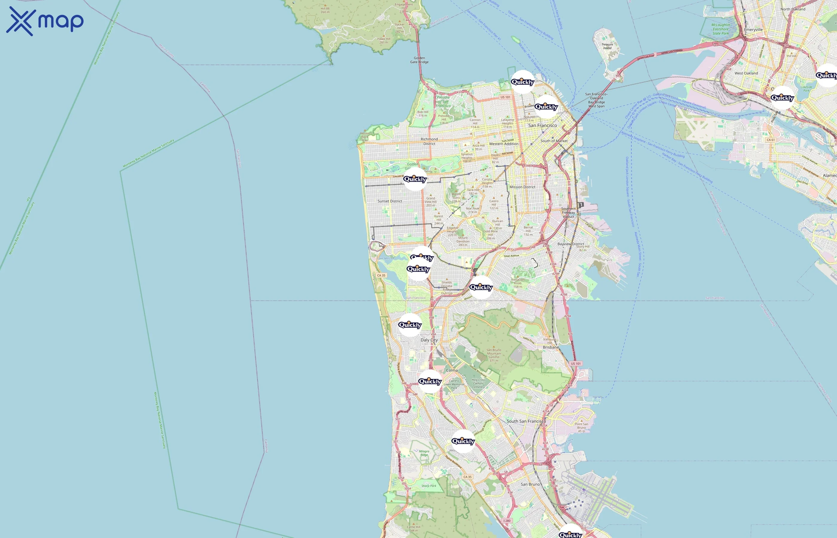 Quickly area coverage