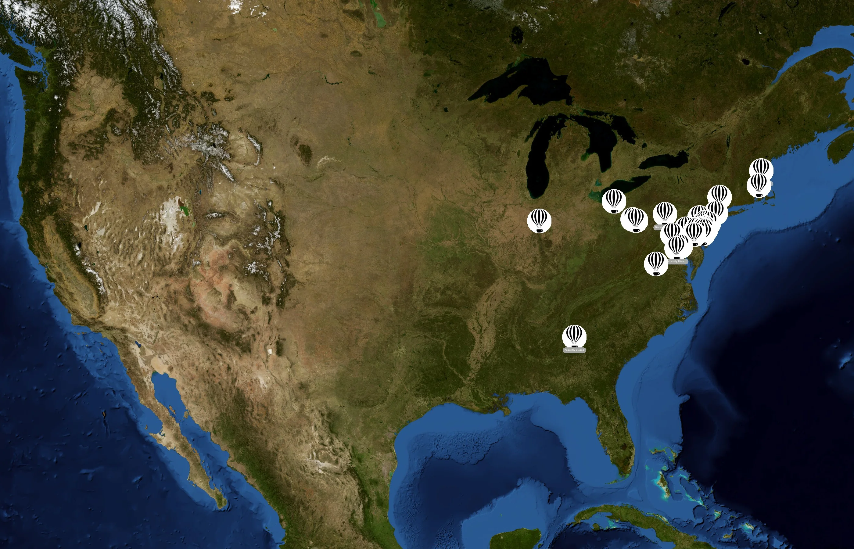 Saxbys state distribution