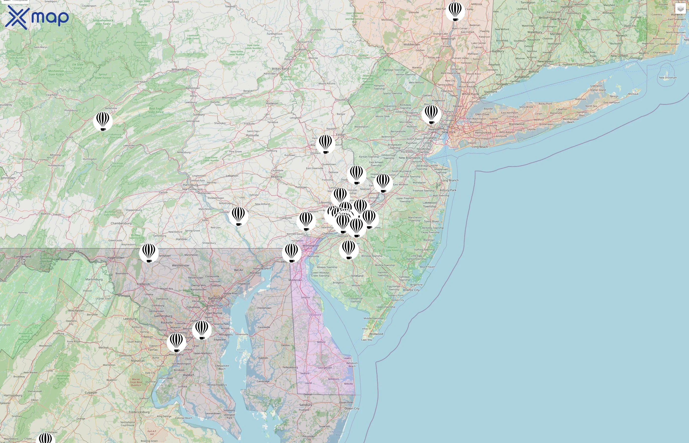Saxbys street hotspots