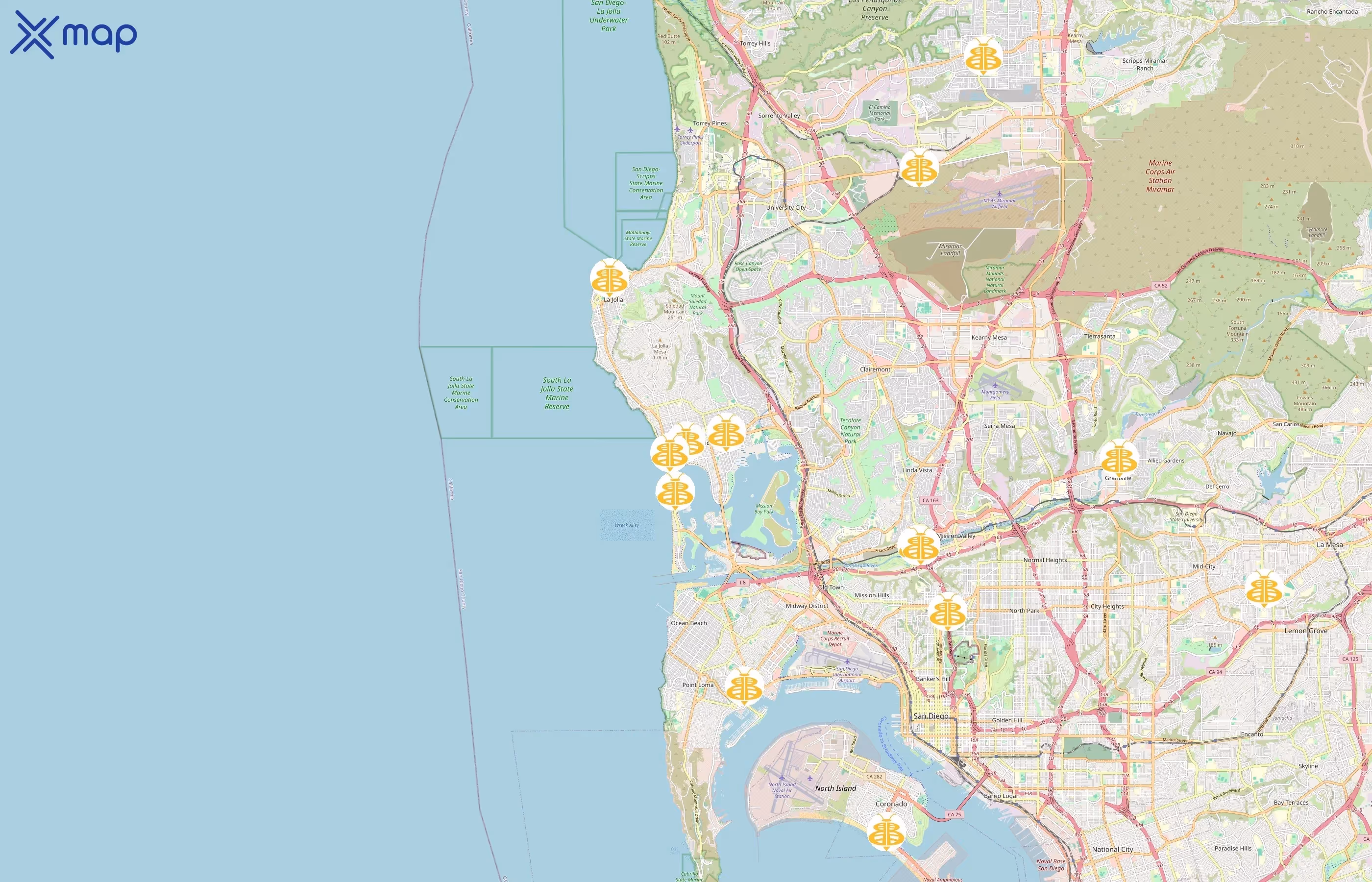 Better Buzz Coffee area coverage