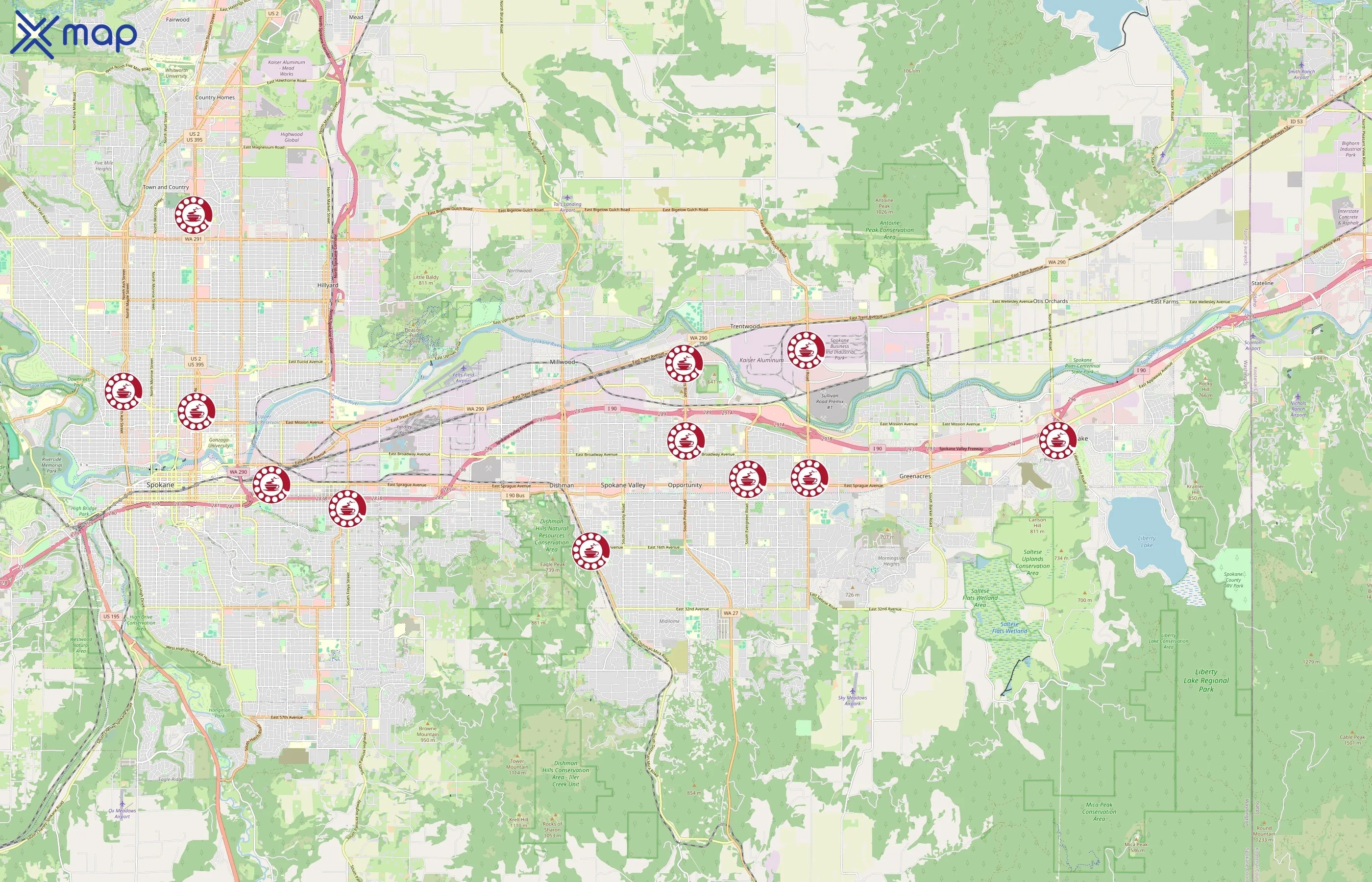 Wake Up Call area coverage