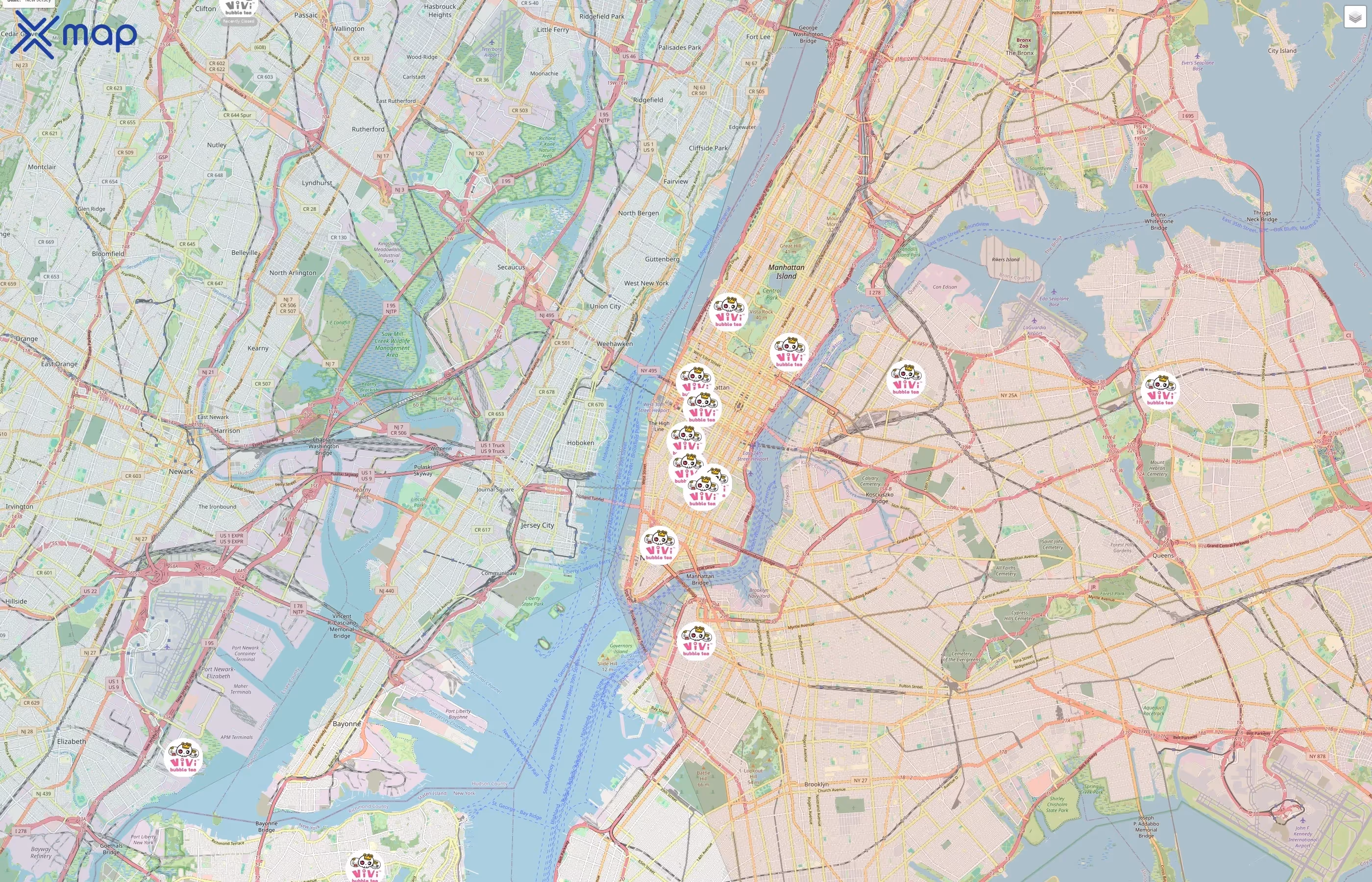 Vivi Bubble Tea traffic data