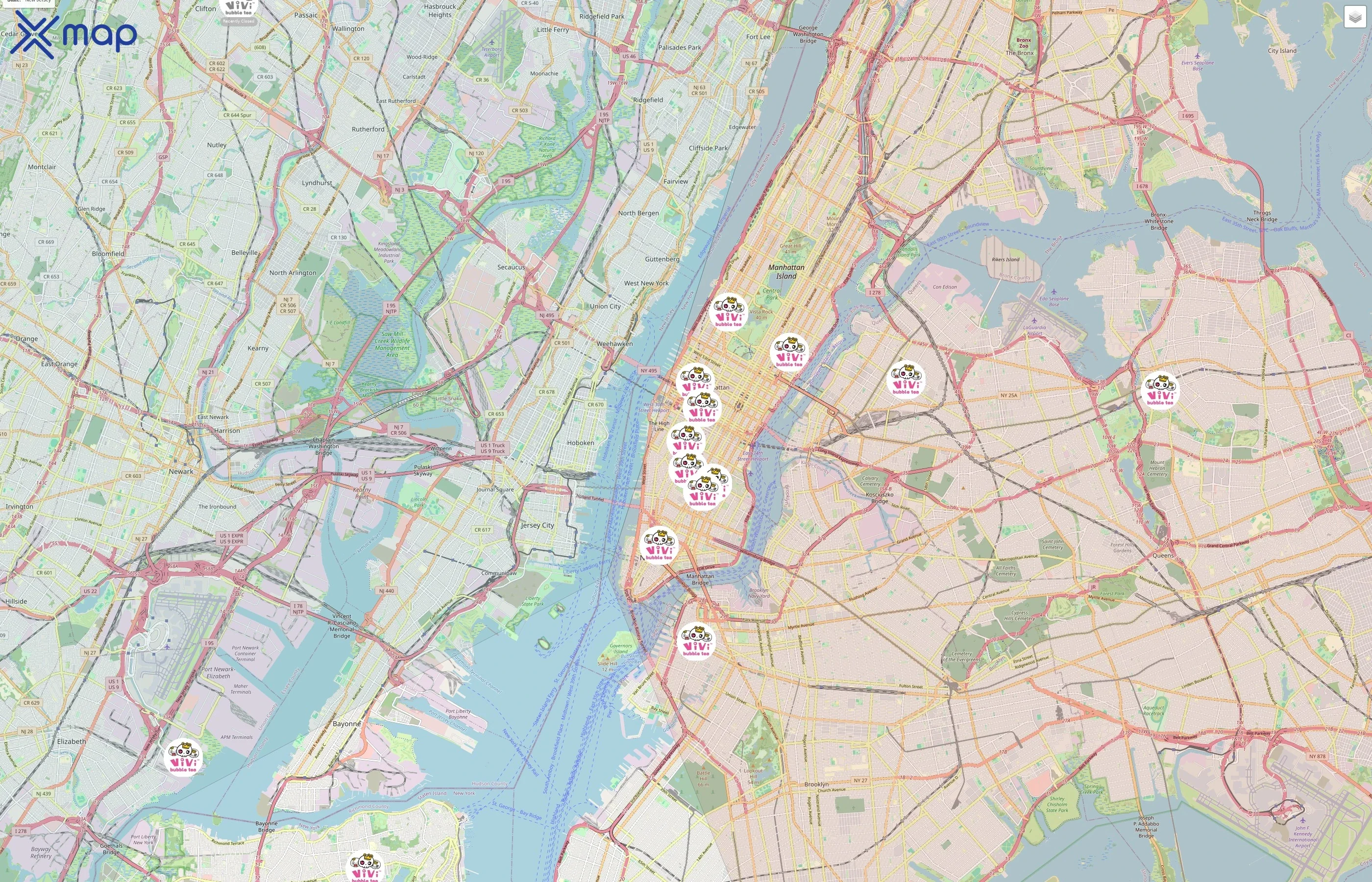 Vivi Bubble Tea traffic data