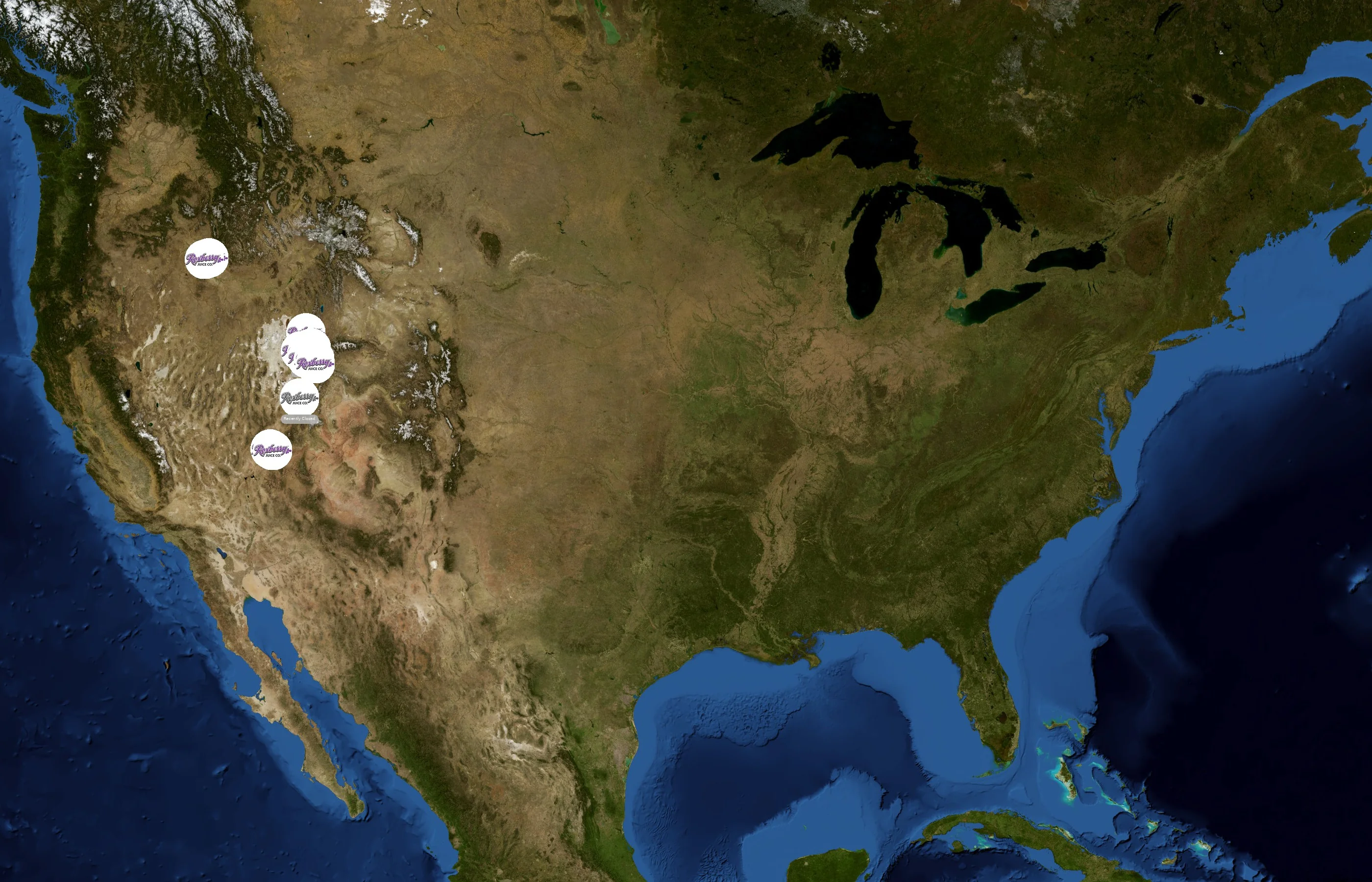 Roxberry Juice Co. state distribution