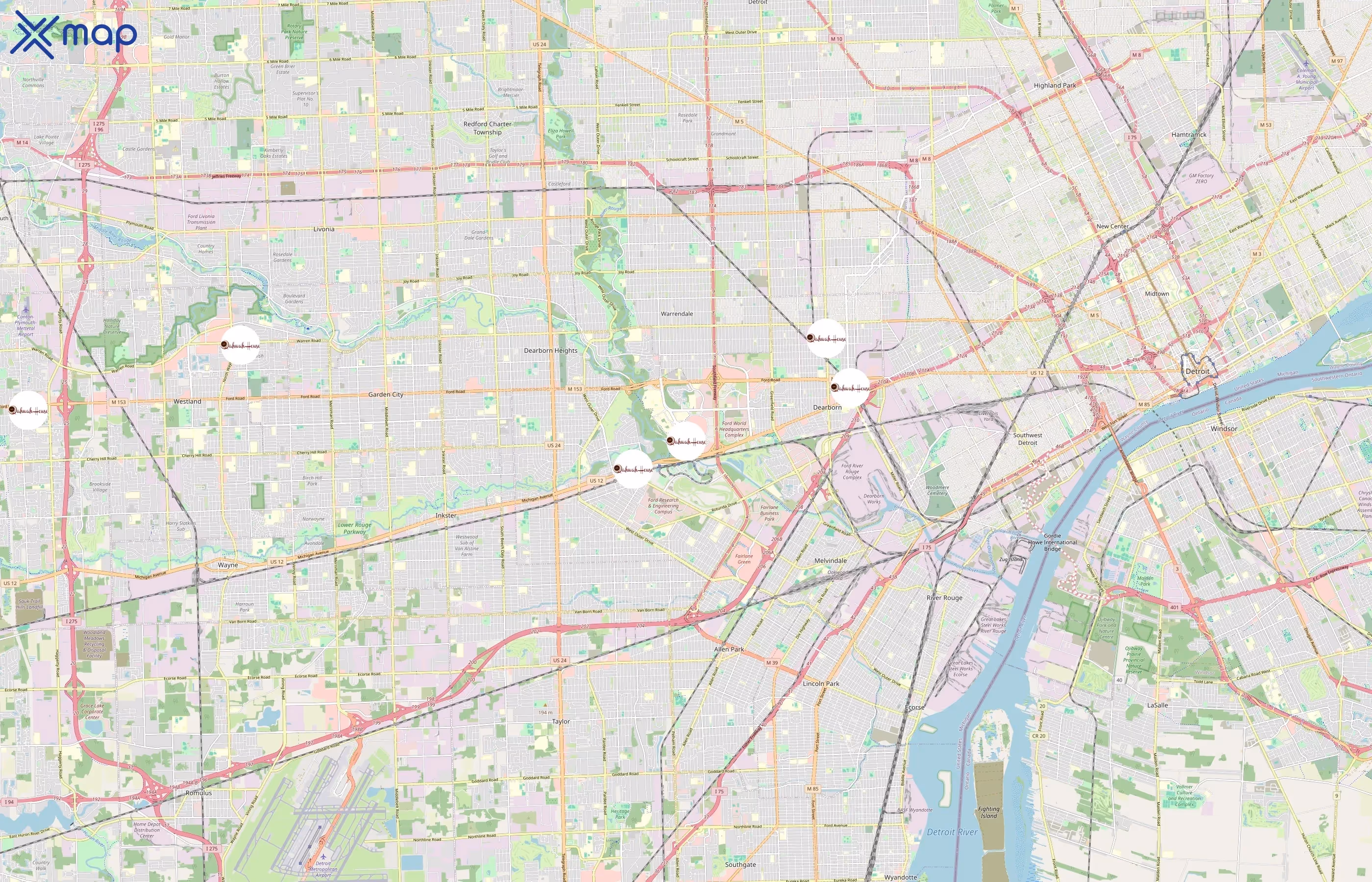 Qahwah House area coverage