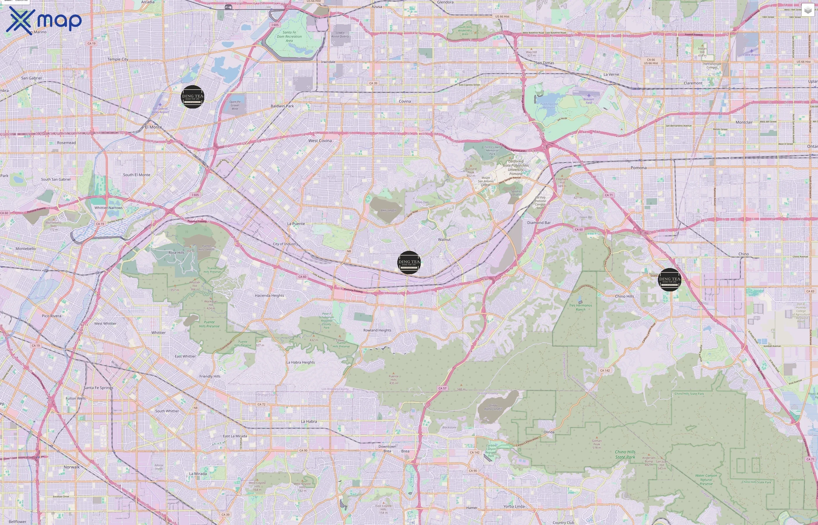 Ding Tea traffic data