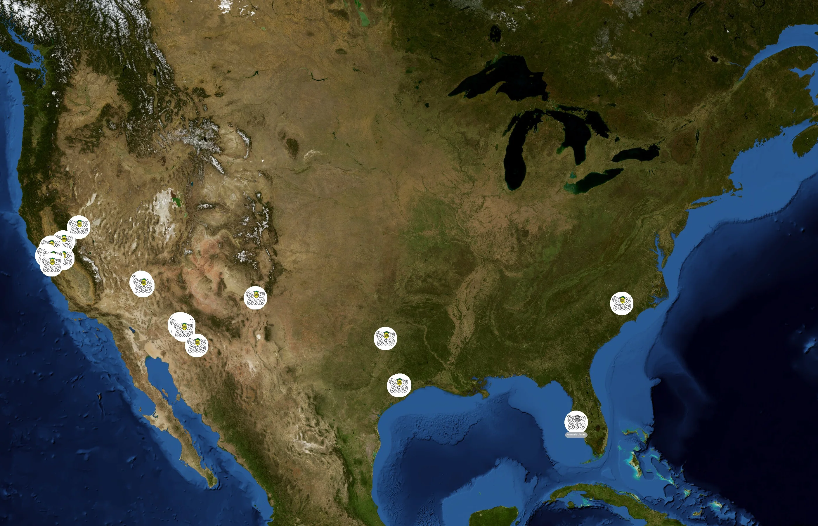 Wow Wow Hawaiian Lemonade state distribution