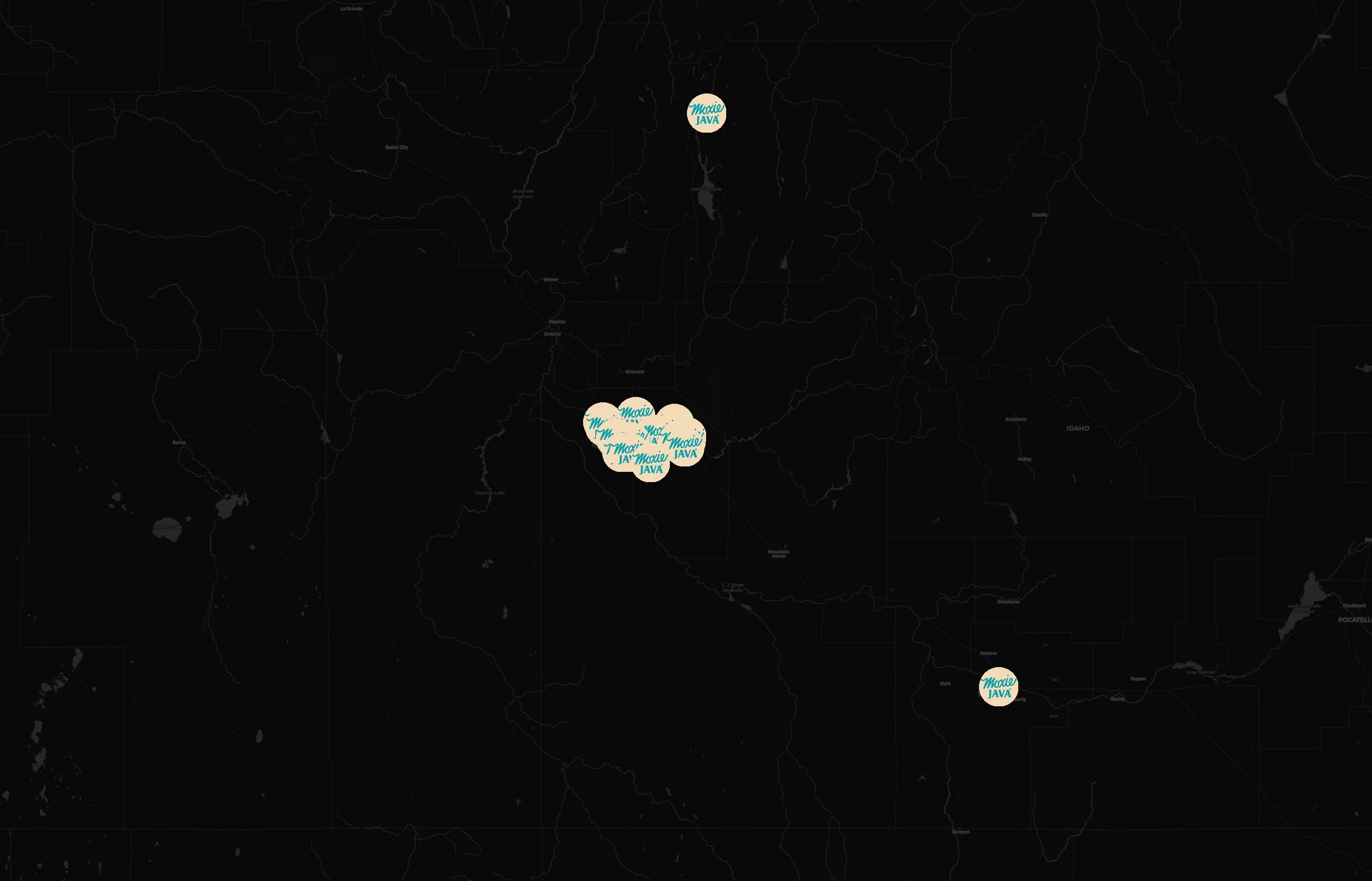 Moxie Java city distribution