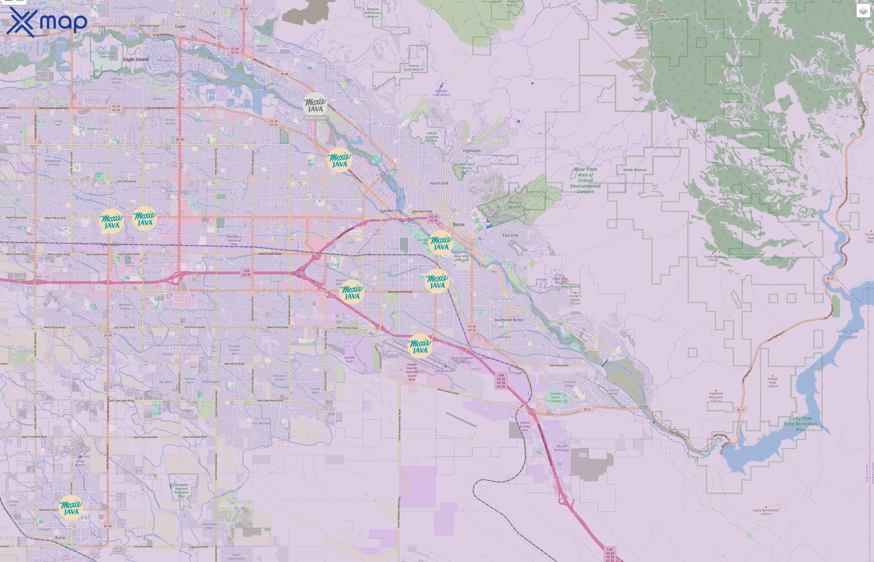 Moxie Java traffic data