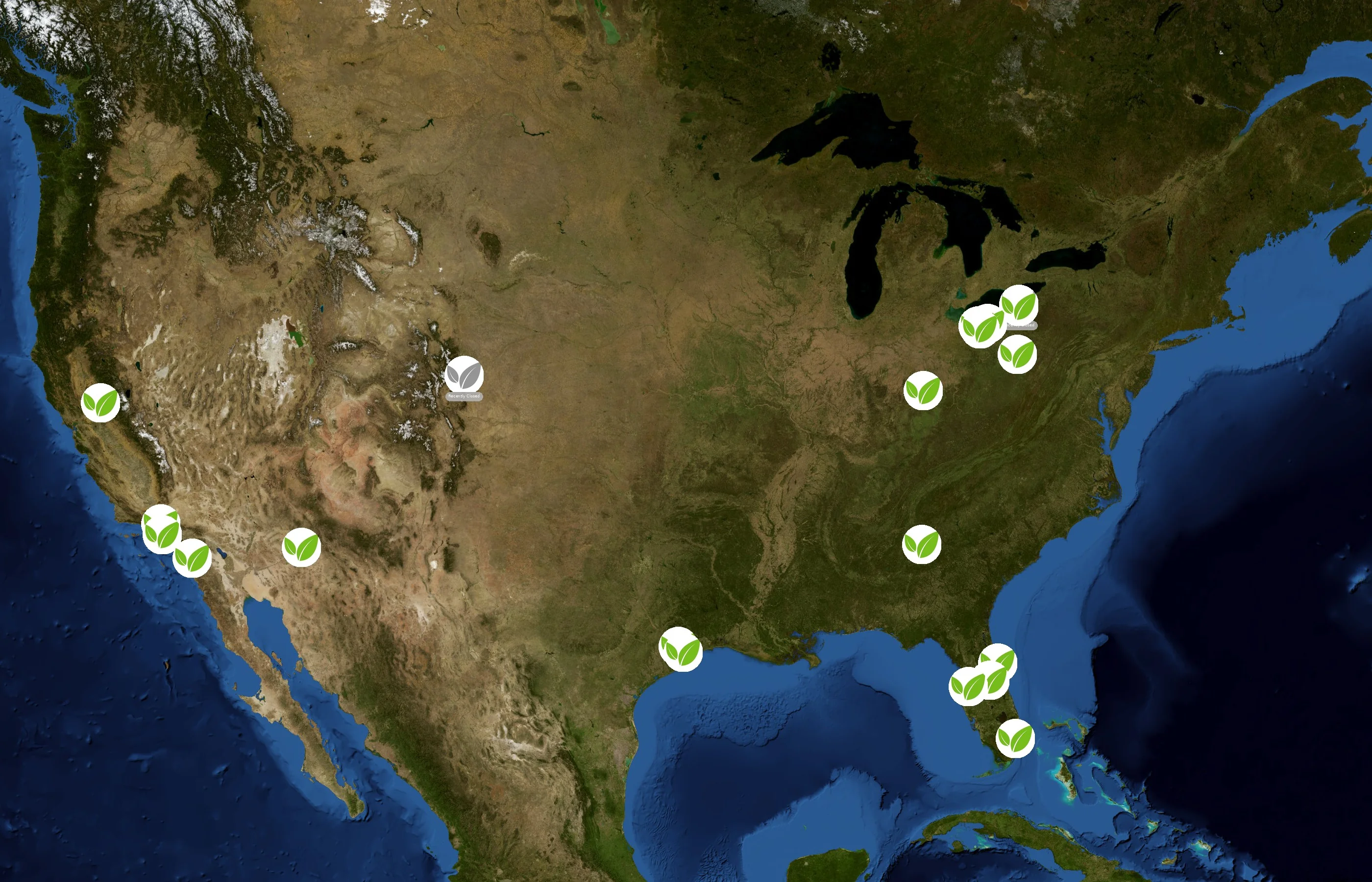 Fresh Restaurants state distribution