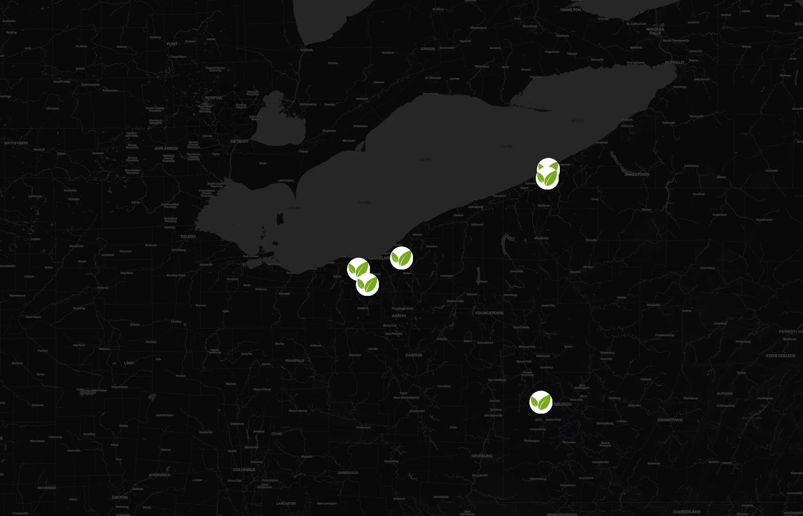 Fresh Restaurants city distribution