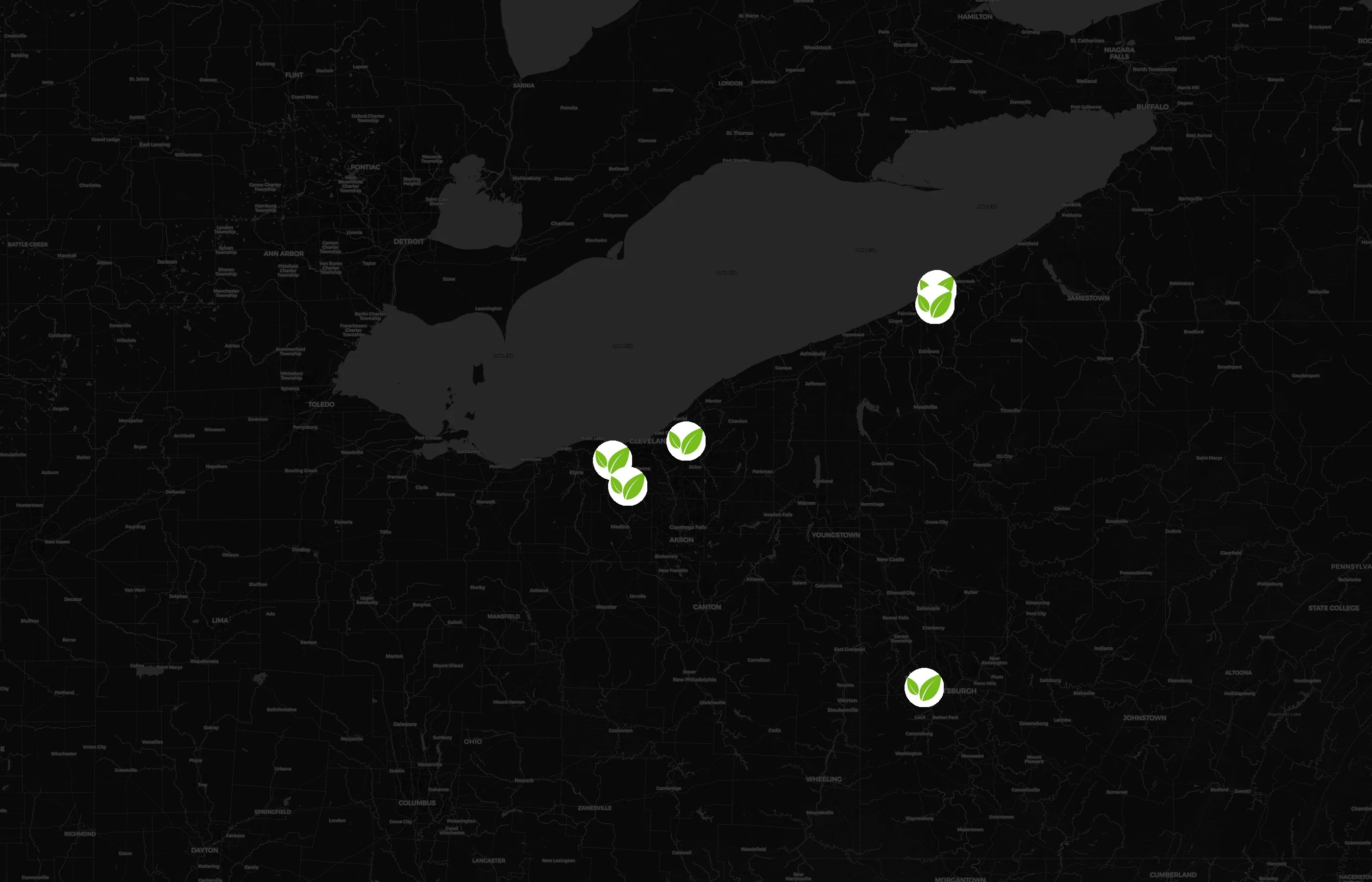 Fresh Restaurants city distribution