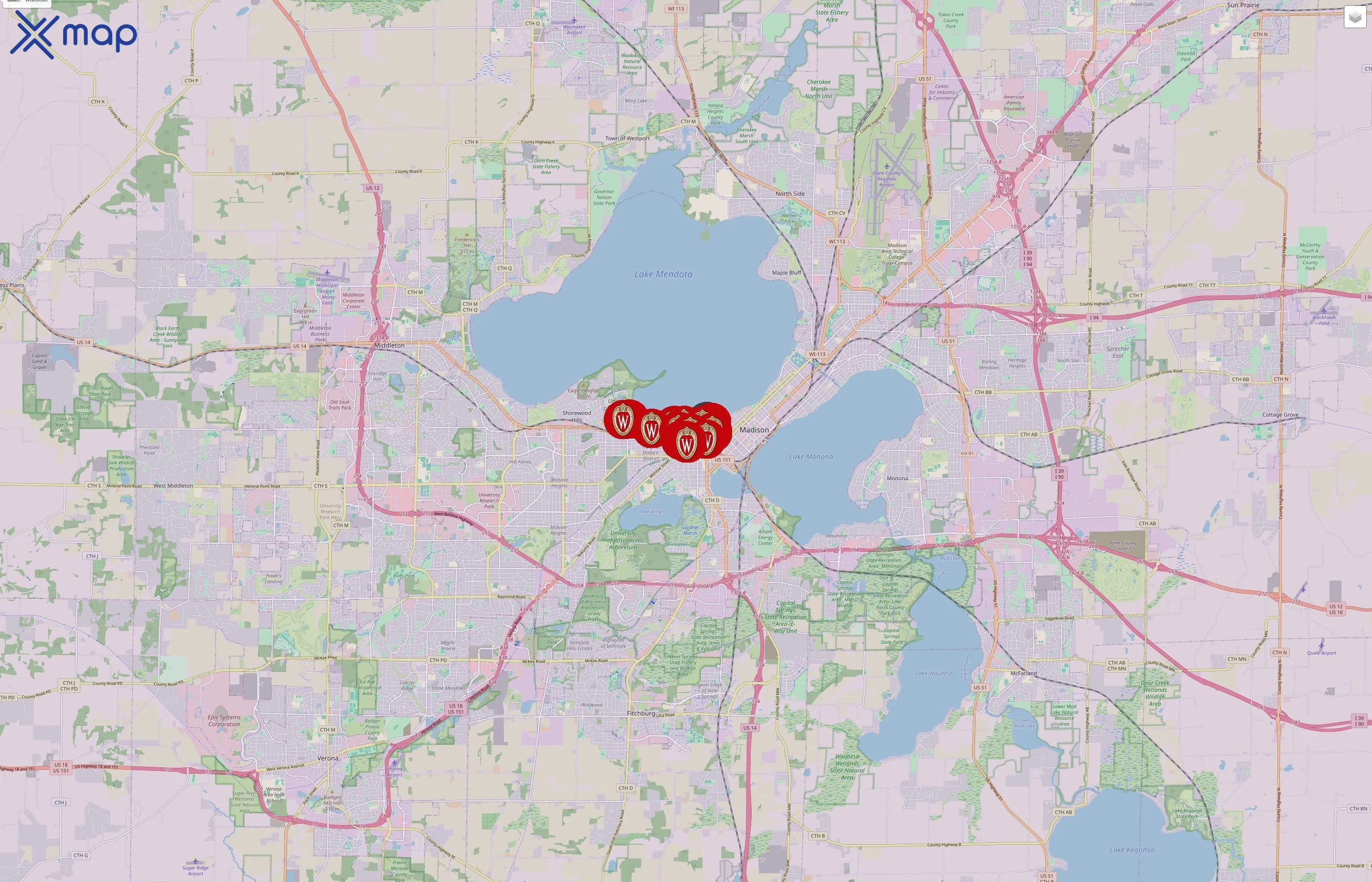 Wisconsin Union traffic data